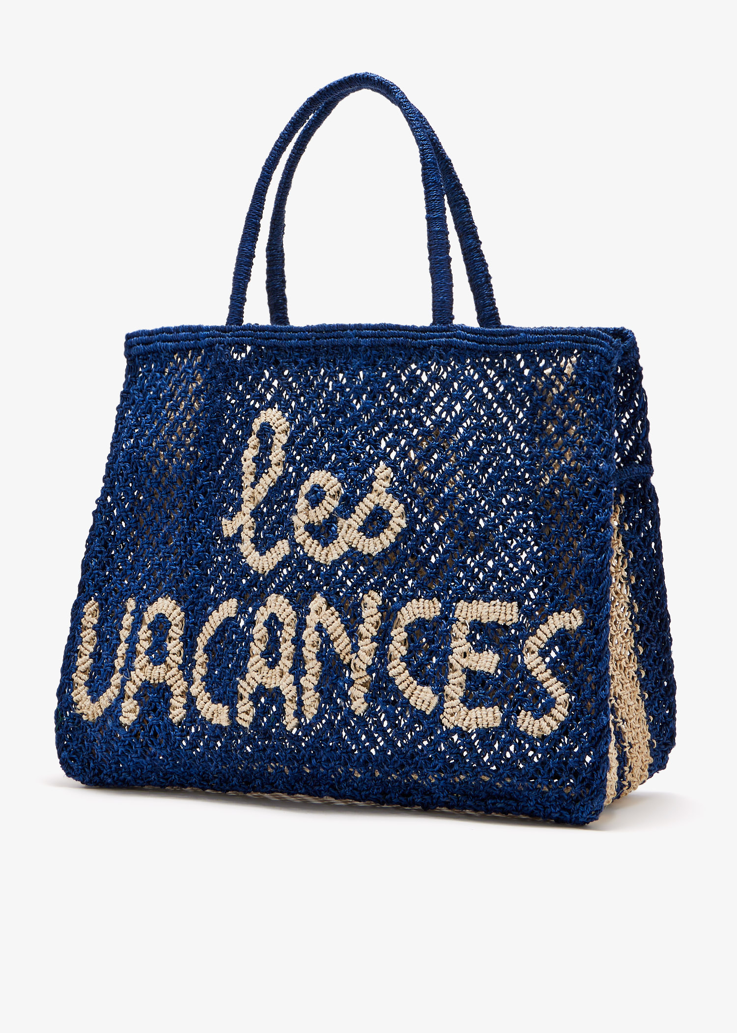 【THE SOLE】MONTECARLO / BOSTON TOTE BAG The Jacksons Barry Les Vacances tote bag for Women - Blue in KSA
