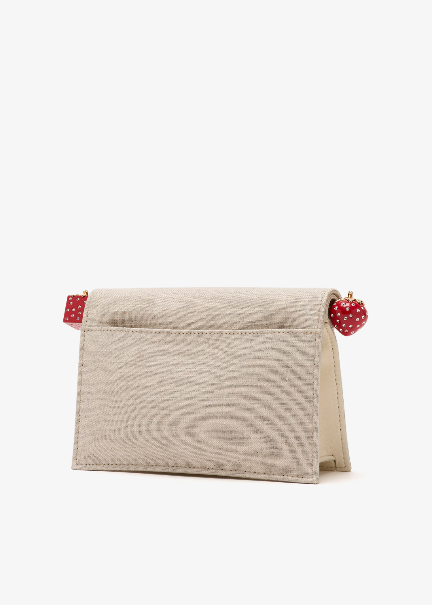 Jacquemus La Petite Pochette Rond Carré clutch for Women