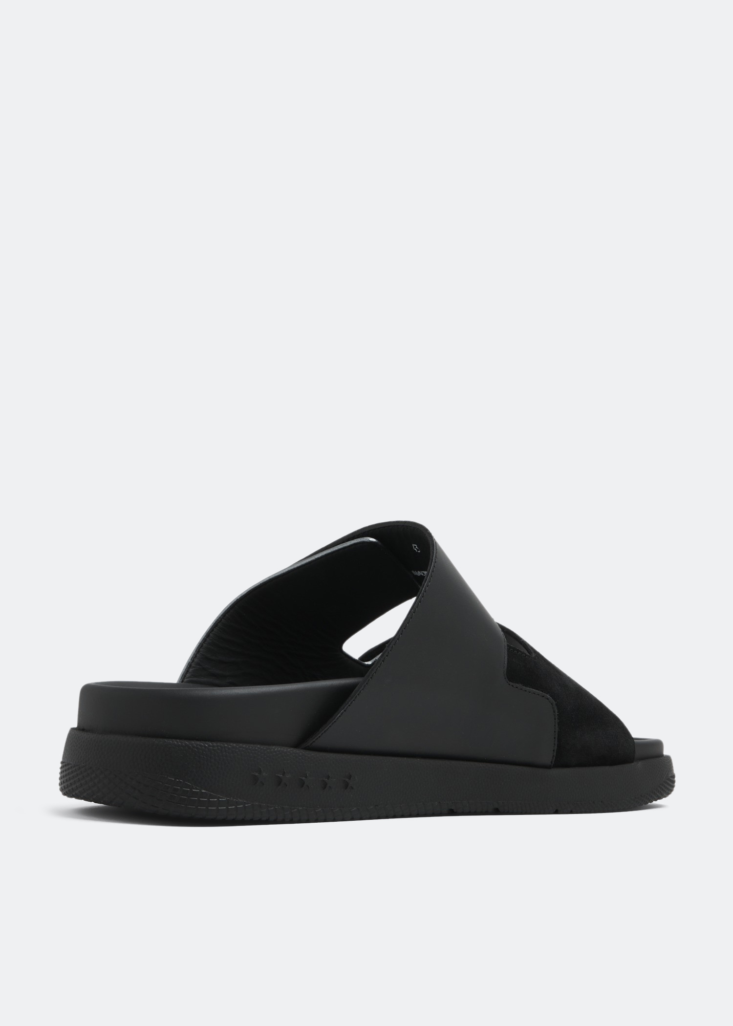 Enterprise Japan Velcro sandals for Men - Black in UAE