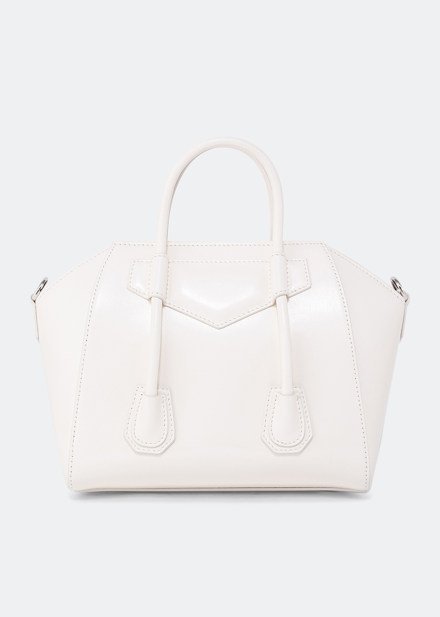 Givenchy Mini Antigona Lock bag for Women - White in UAE