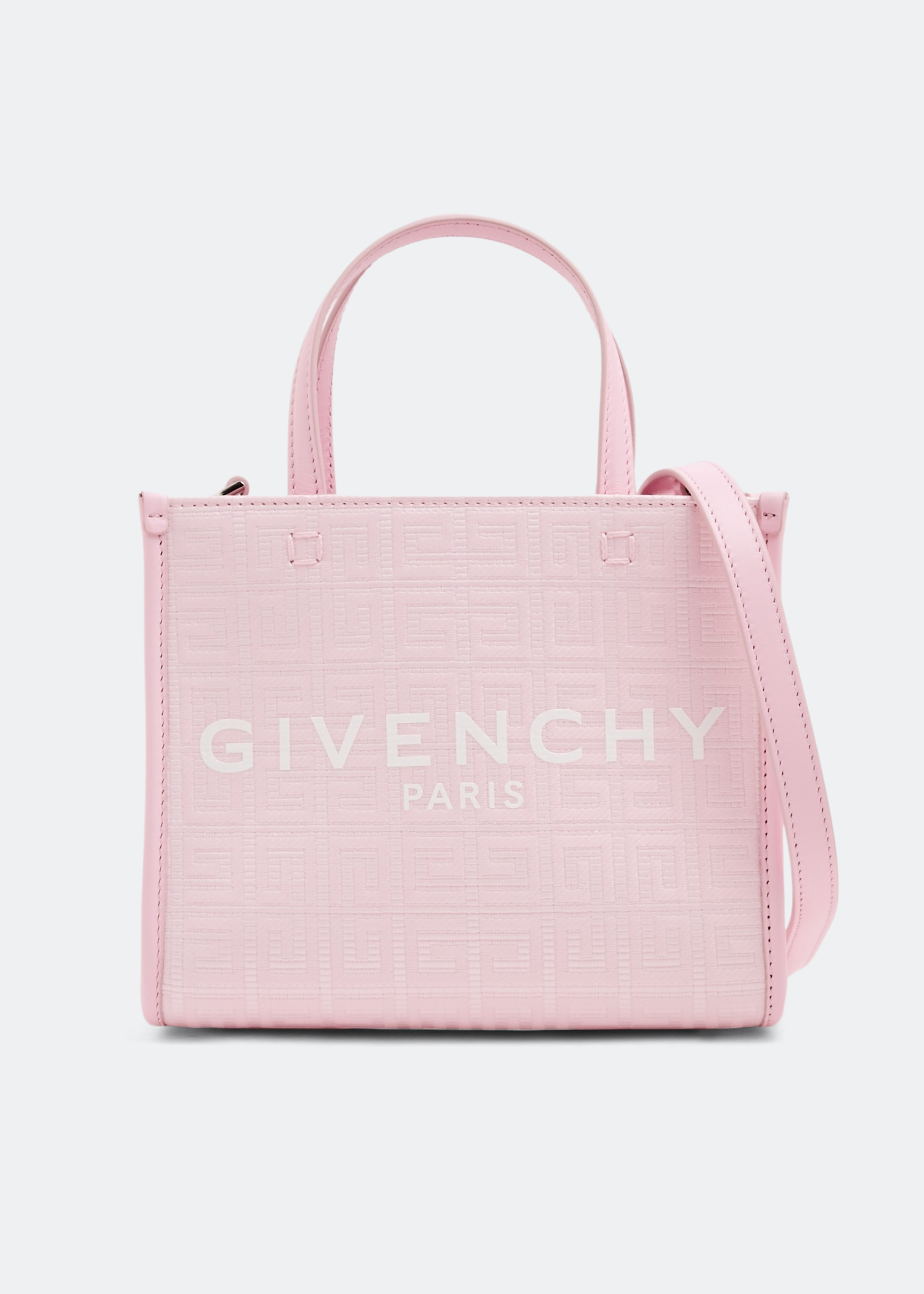 【VIP SALE】GIVENCHY キャンバス Mini G-TOTEショッパー*PINK Givenchy Pink Mini G Shopping Tote Bag – THE CLOSET
