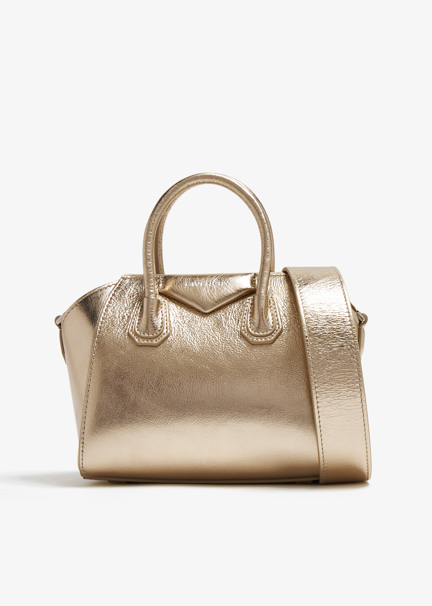 Givenchy Antigona Toy bag for Women - Gold in USA | Level Shoes