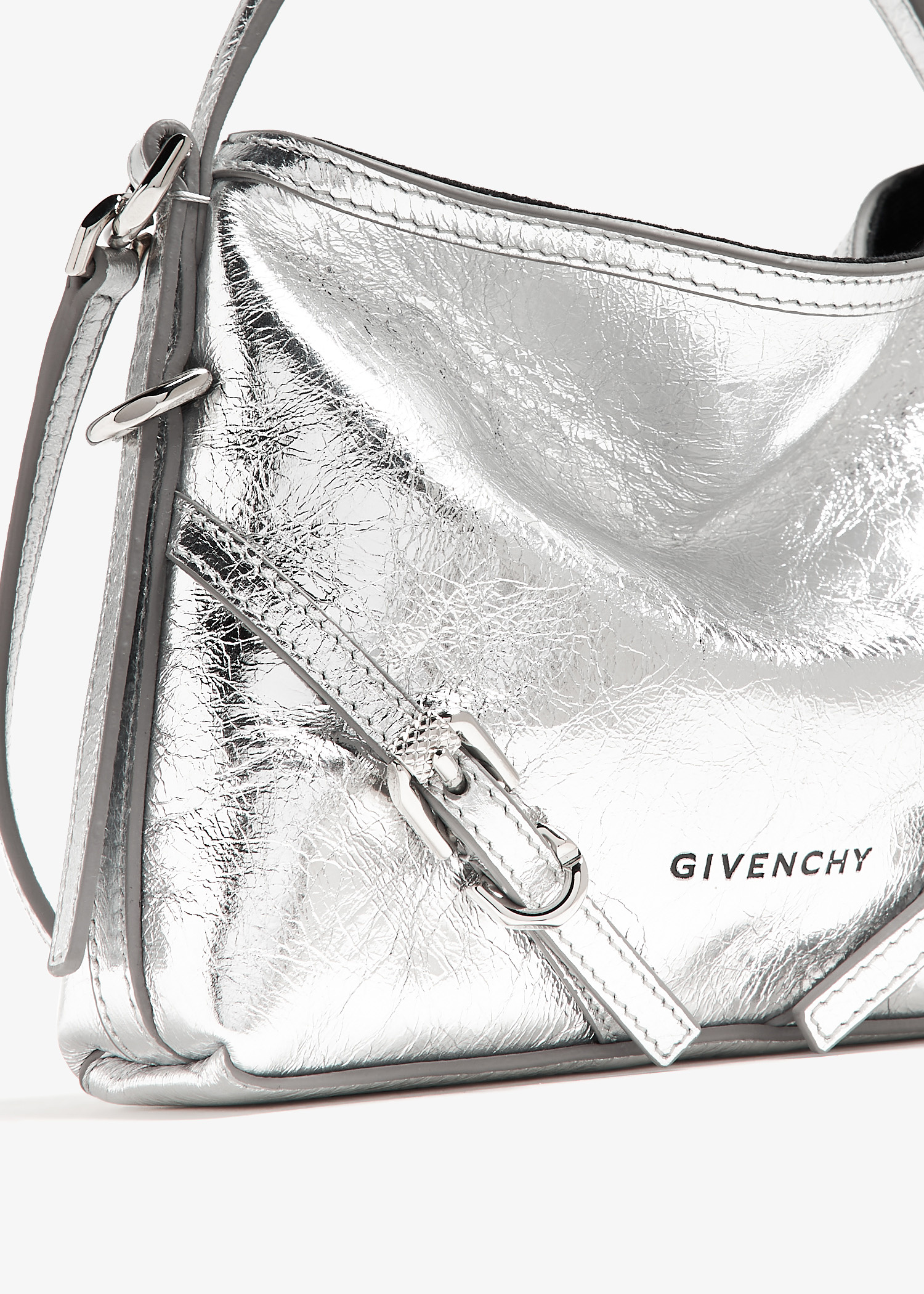 Givenchy Voyou nano bag for Women - Silver in UAE | Level Shoes