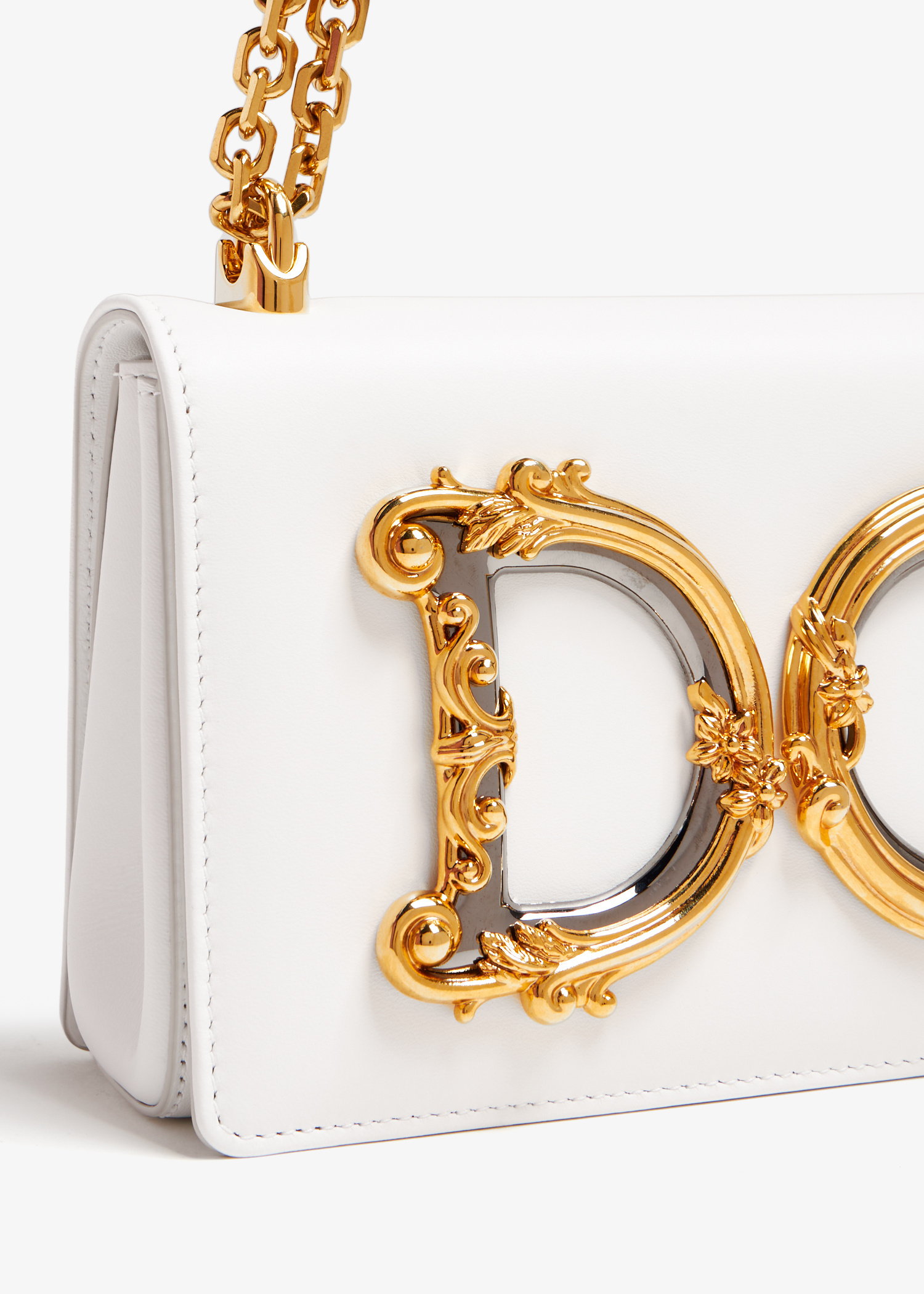 Dolce&Gabbana Medium DG Girls shoulder bag for Women - White