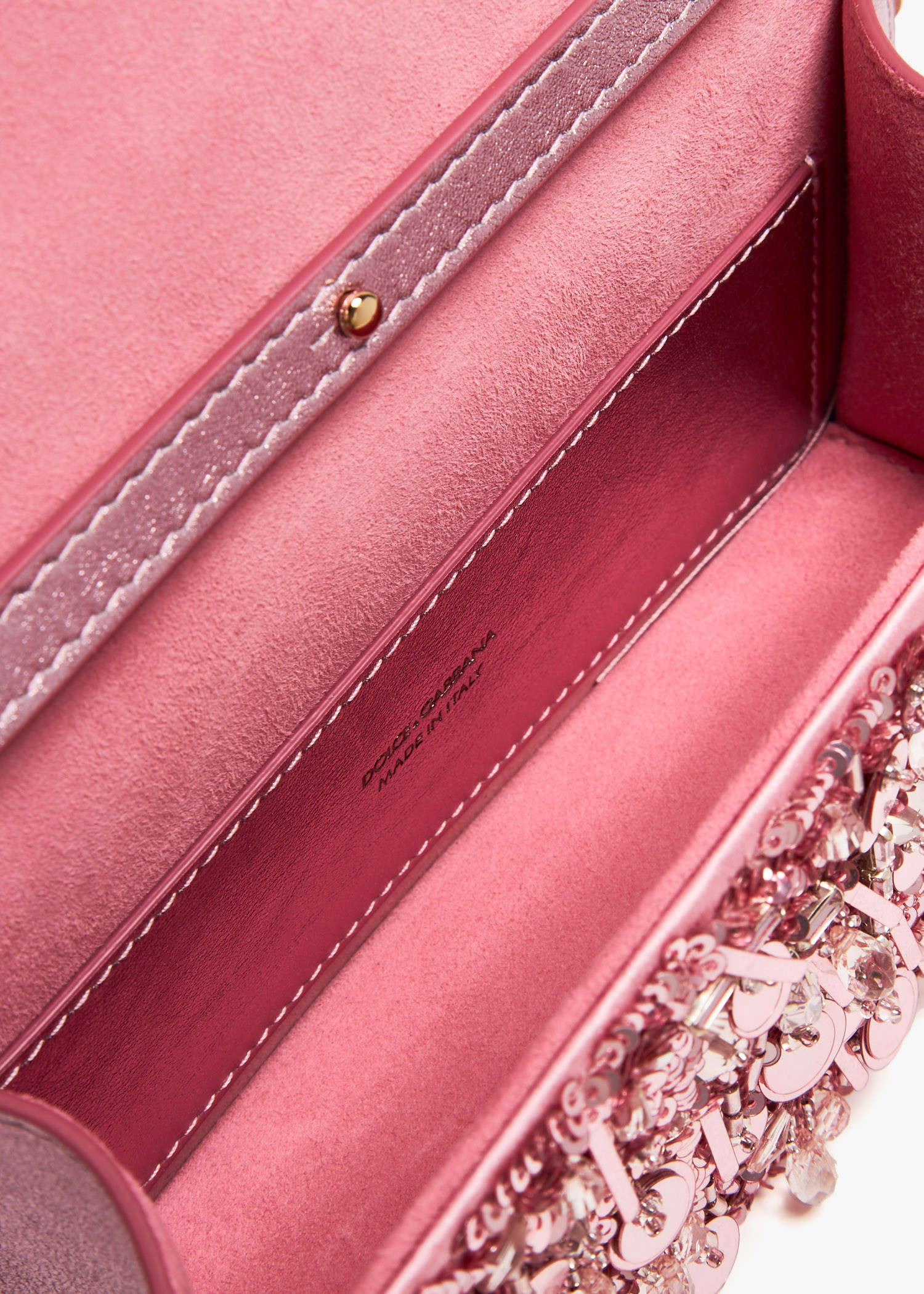 Dolce&Gabbana 3.5 logo bag for Women - Pink in UAE | Level Shoes