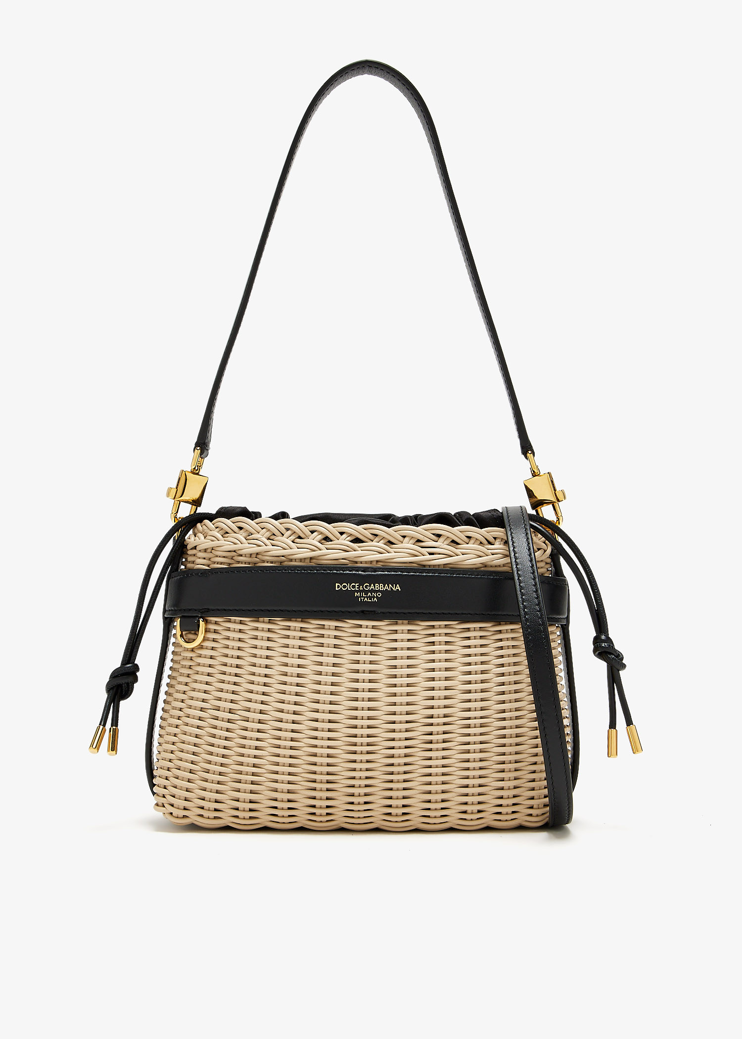 関税込 Dolce&Gabbana CARLA SHOULDER BAG Dolce&Gabbana Carla handbag for Women - Beige in USA | Level
