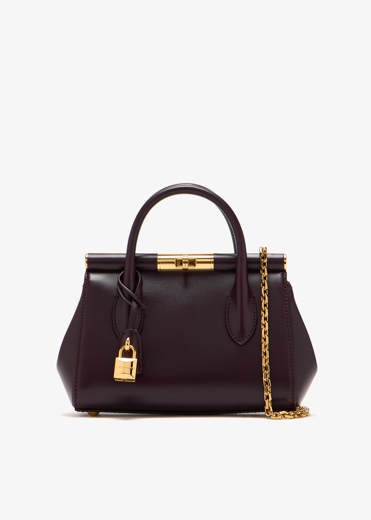 Dolce&Gabbana Mini Marlene Day bag for Women - Burgundy in UAE