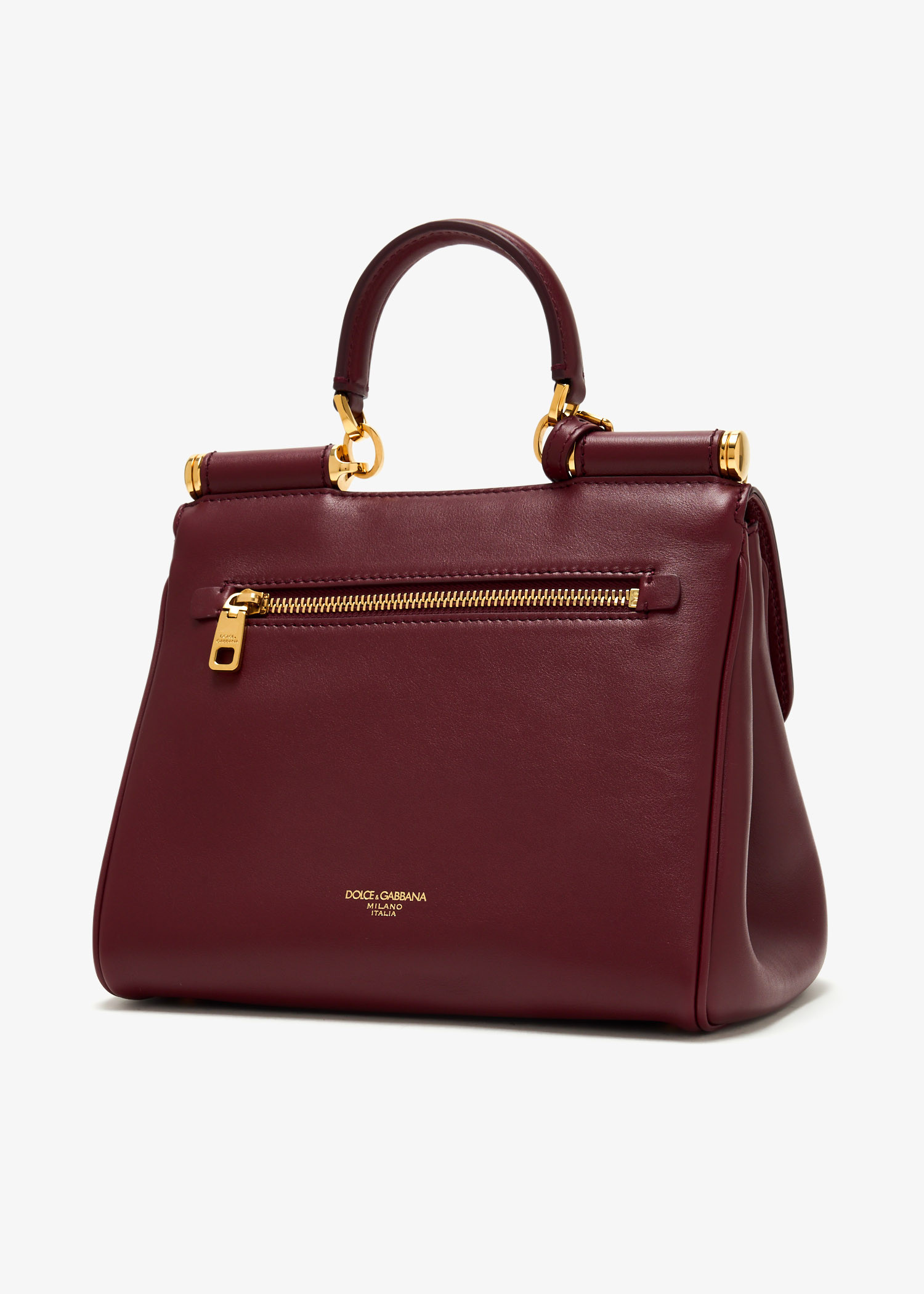 【関税&送料込】Dolce&Gabbana My Sicily Large Bag Large Sicily handbag in Red for Women | Dolce&Gabbana®
