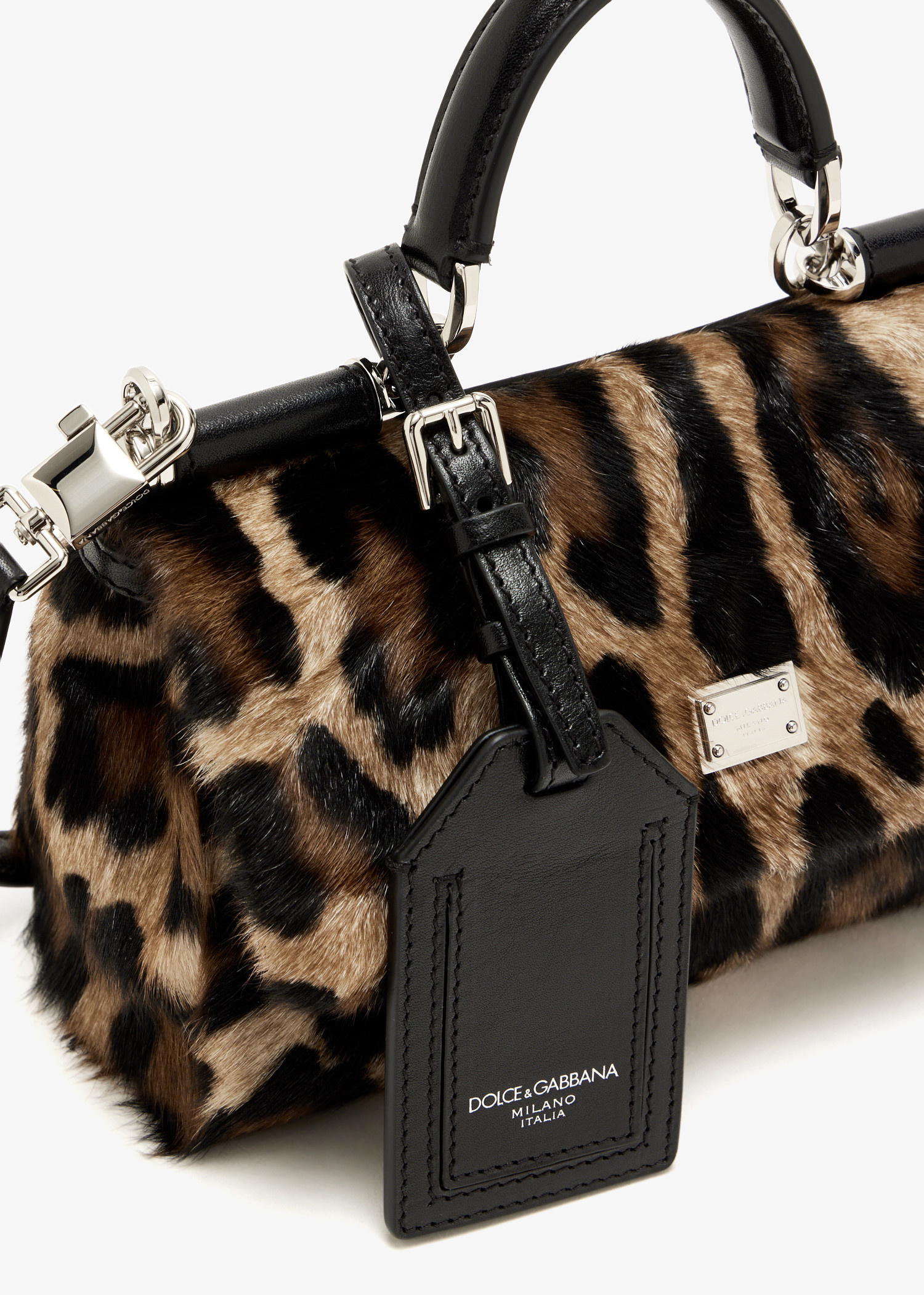 Dolce&Gabbana My Sicily handbag for Women - Animal Printed in KSA