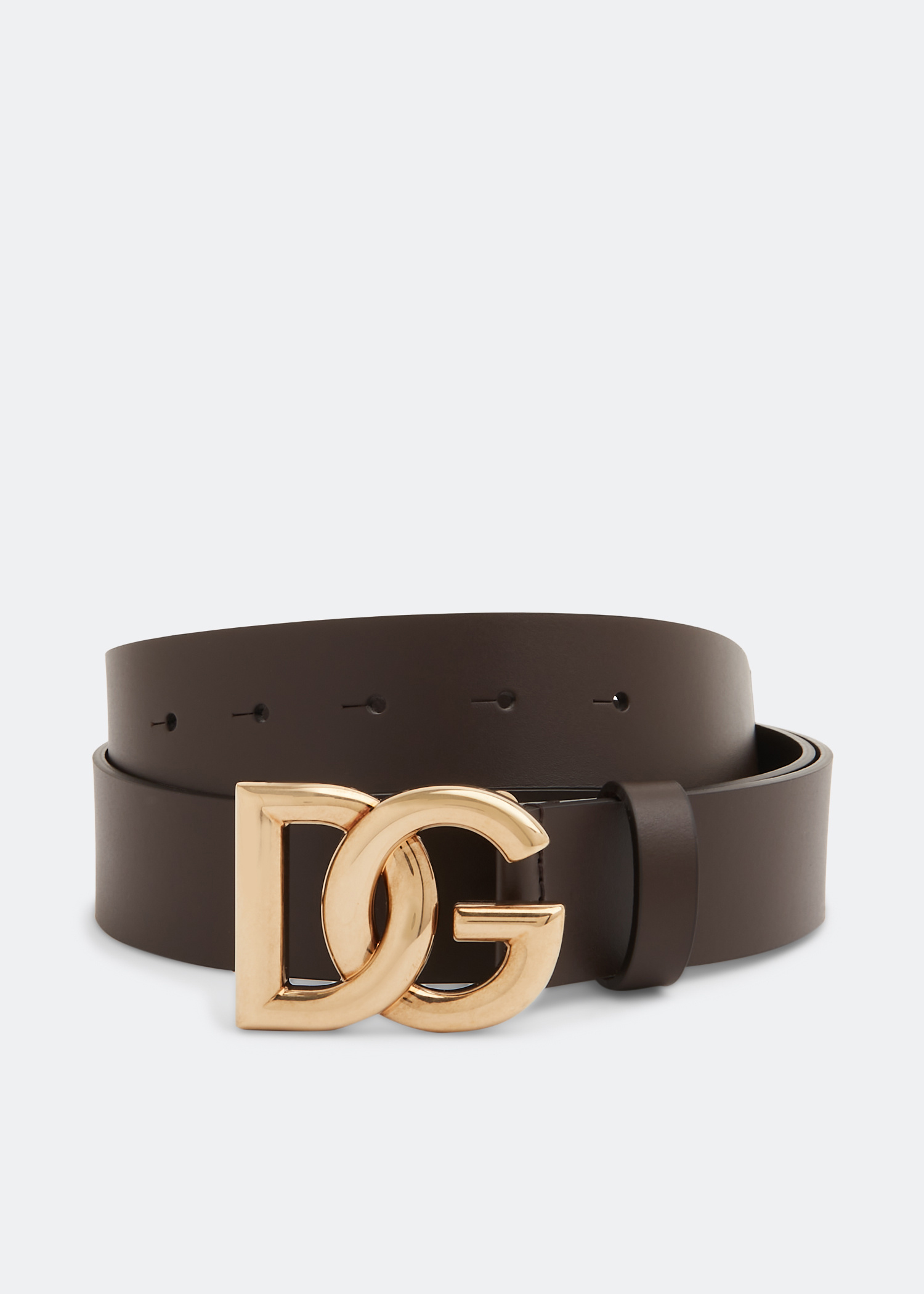 Dolce&Gabbana DG crossover logo belt for Men - Brown in UAE