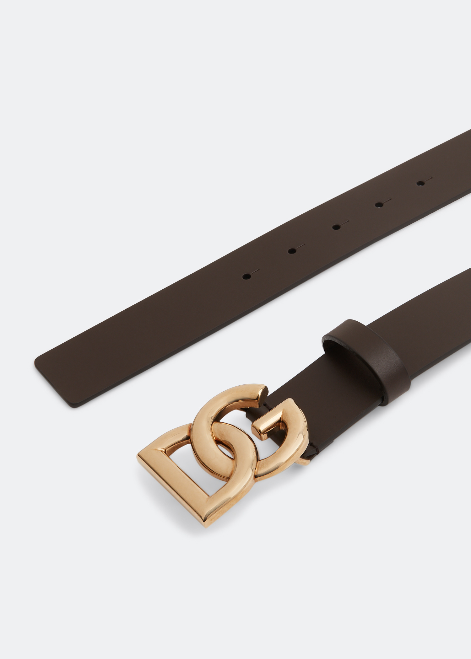 Dolce&Gabbana DG crossover logo belt for Men - Brown in UAE