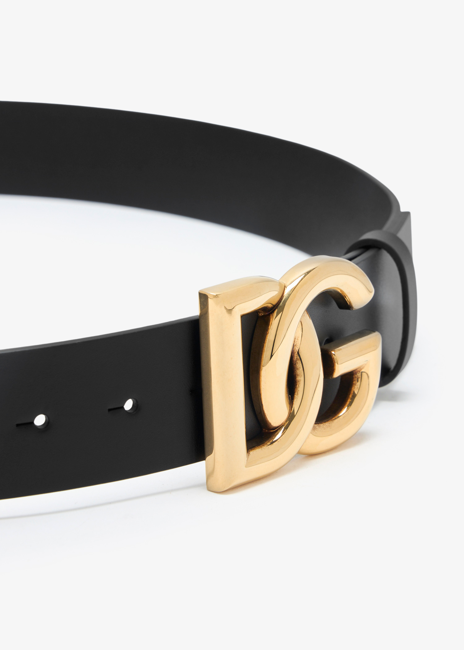 Dolce&Gabbana DG crossover logo belt for Men - Black in KSA