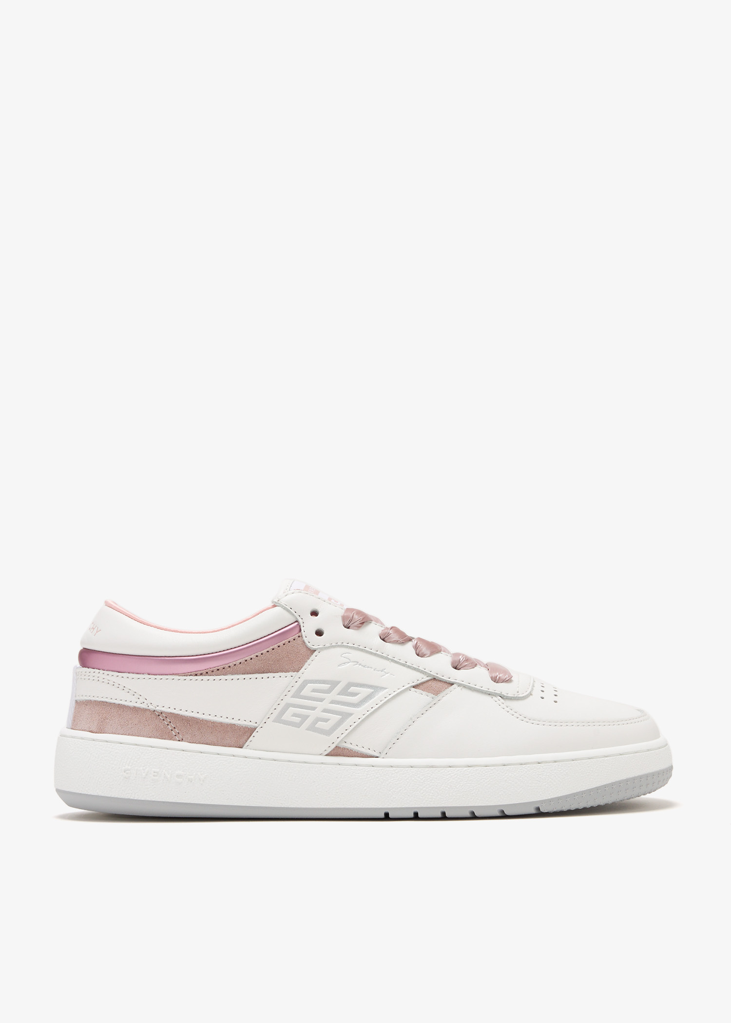 スニーカー GIVENCHY Women Sneakers BE004CE2BY 149 WHITE PINK G Move sneakers in mixed leathers in - white/pink | Givenchy US