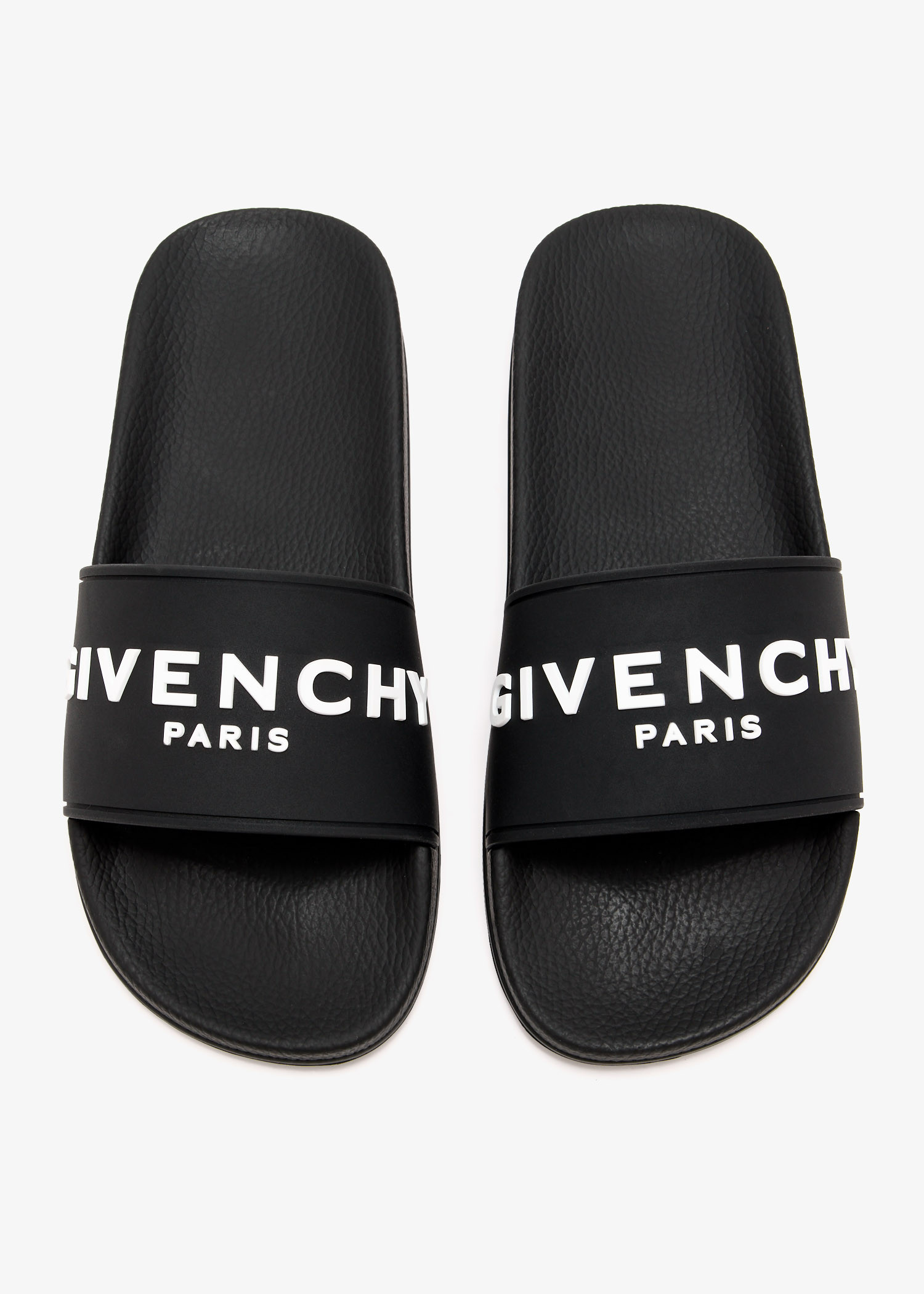 Givenchy Logo slides for Women Black in UAE Level Shoes