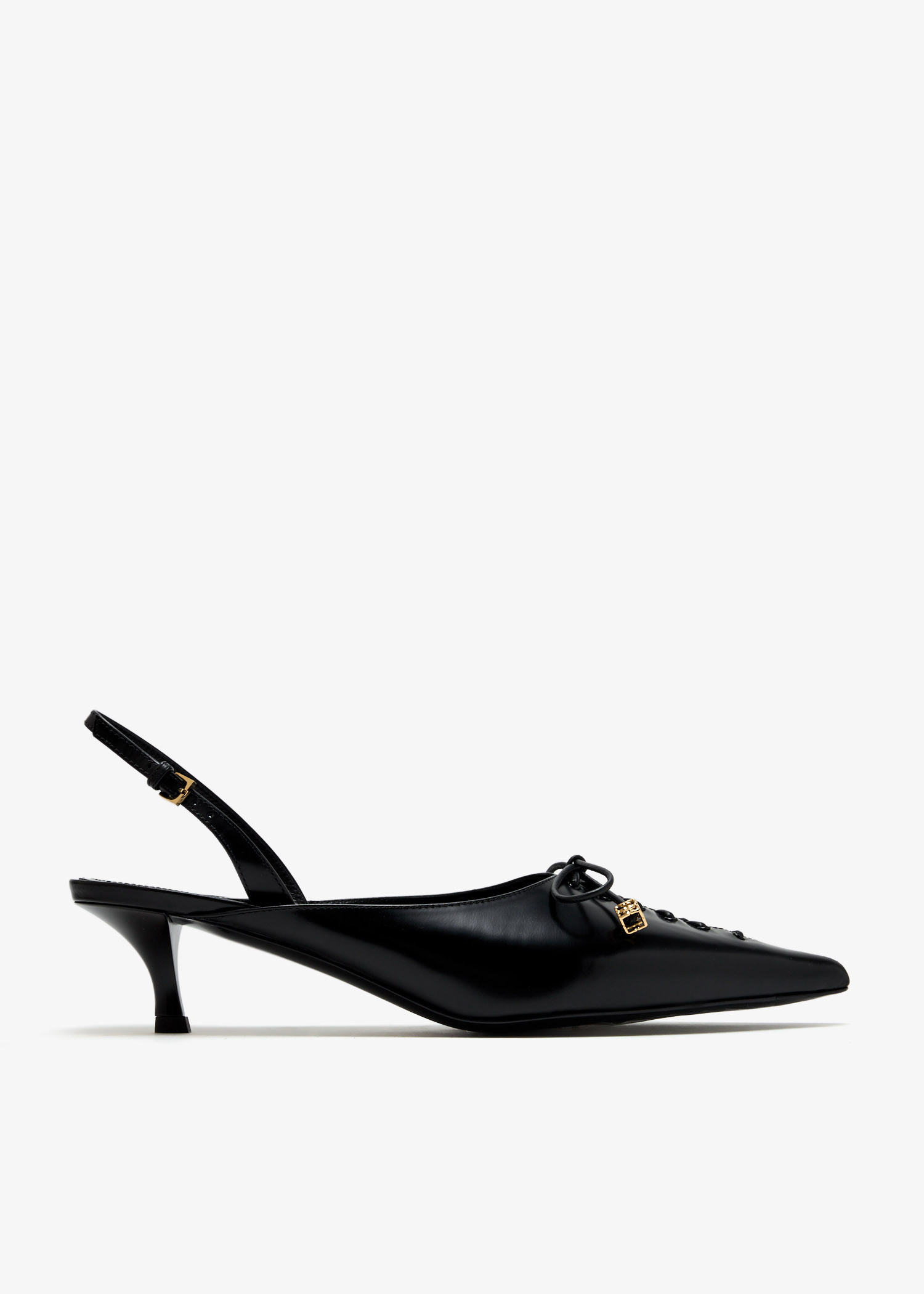 【関税＆送料込み】Givenchy Pumps Givenchy Lace-Up Slingback Pumps in Leather | Saks Fifth Avenue