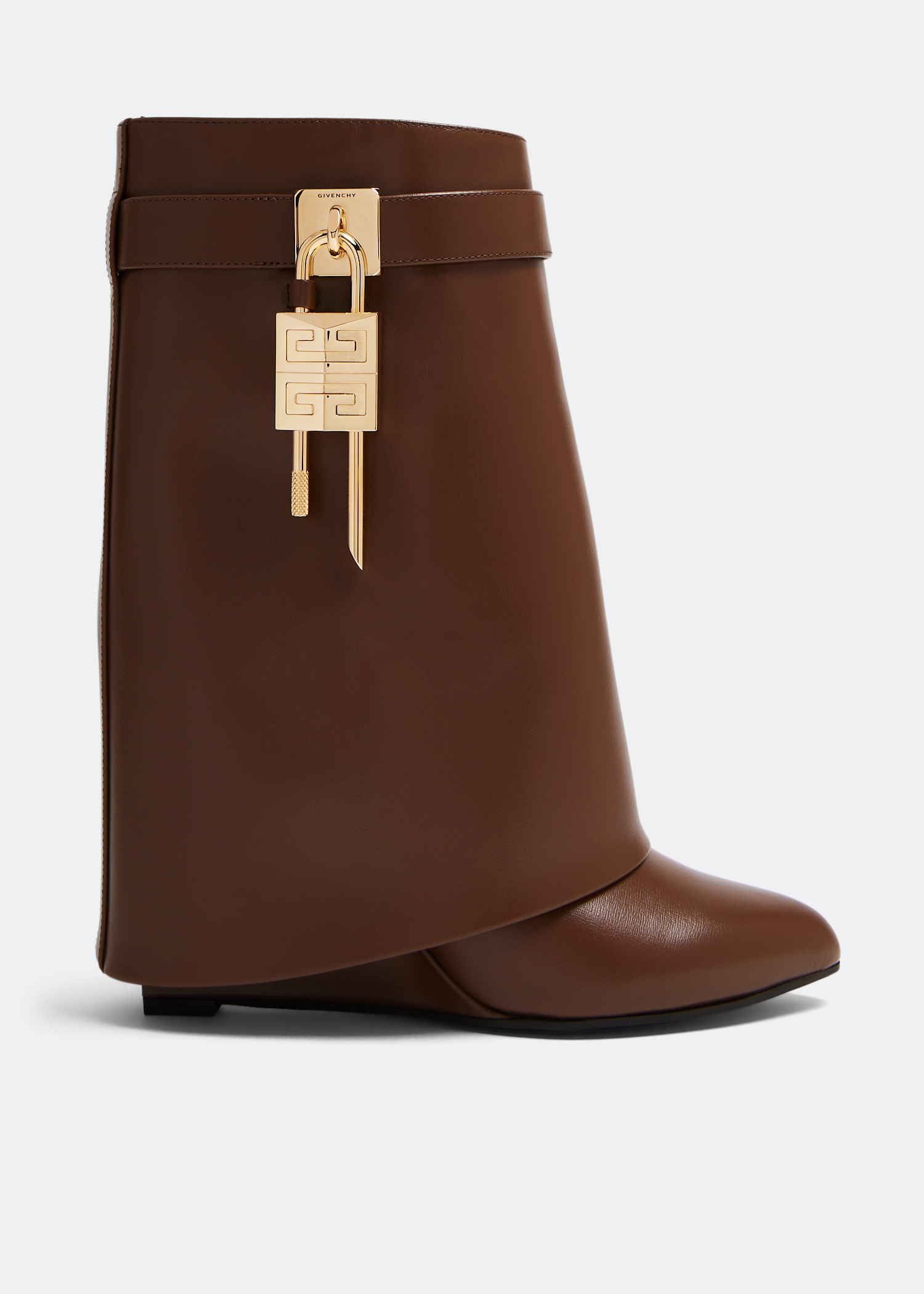 Givenchy Shark Lock ankle boots for Women - Brown in UAE