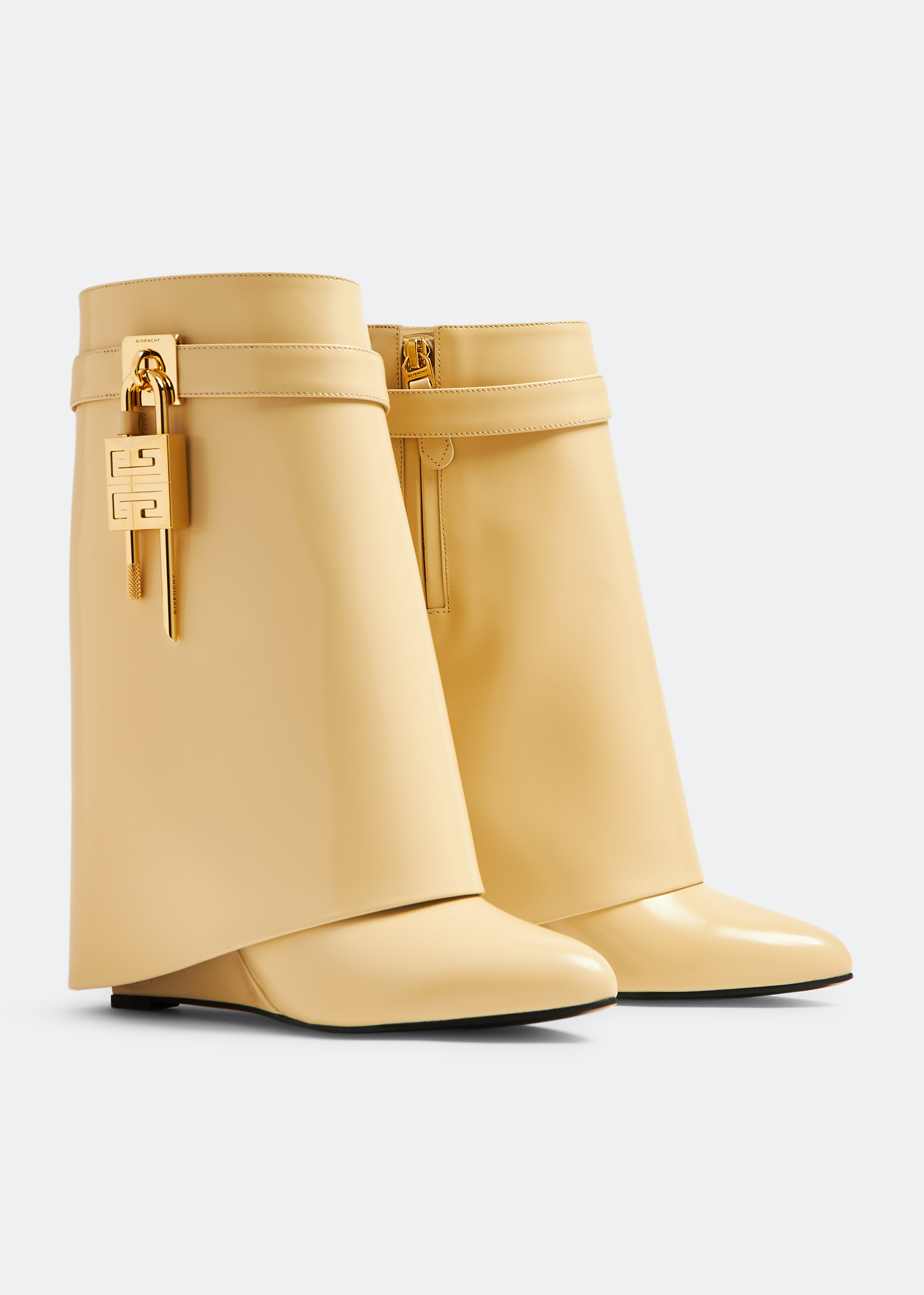 Givenchy Shark Lock ankle boots for Women - Yellow in UAE