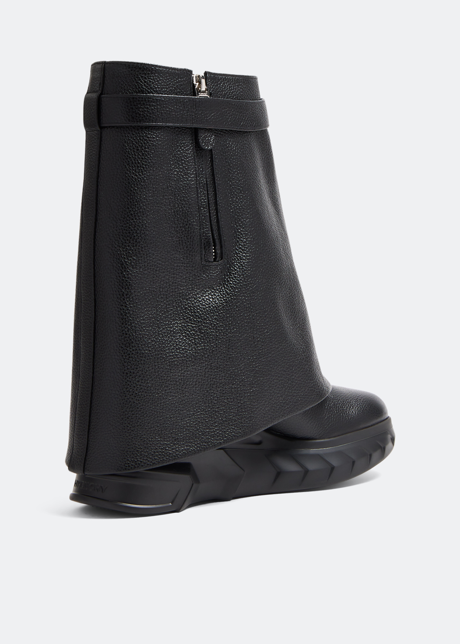 Givenchy Shark Lock ankle biker boots for Women - Black in UAE