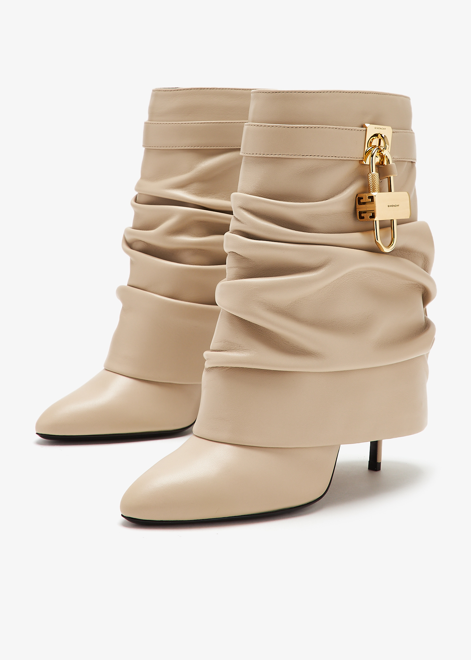 ミドルブーツ GIVENCHY Women Boots BE604TE293231 Beige GIVENCHY ブーツ 37 ベージュ レザー | MixTHINKS（ミックス