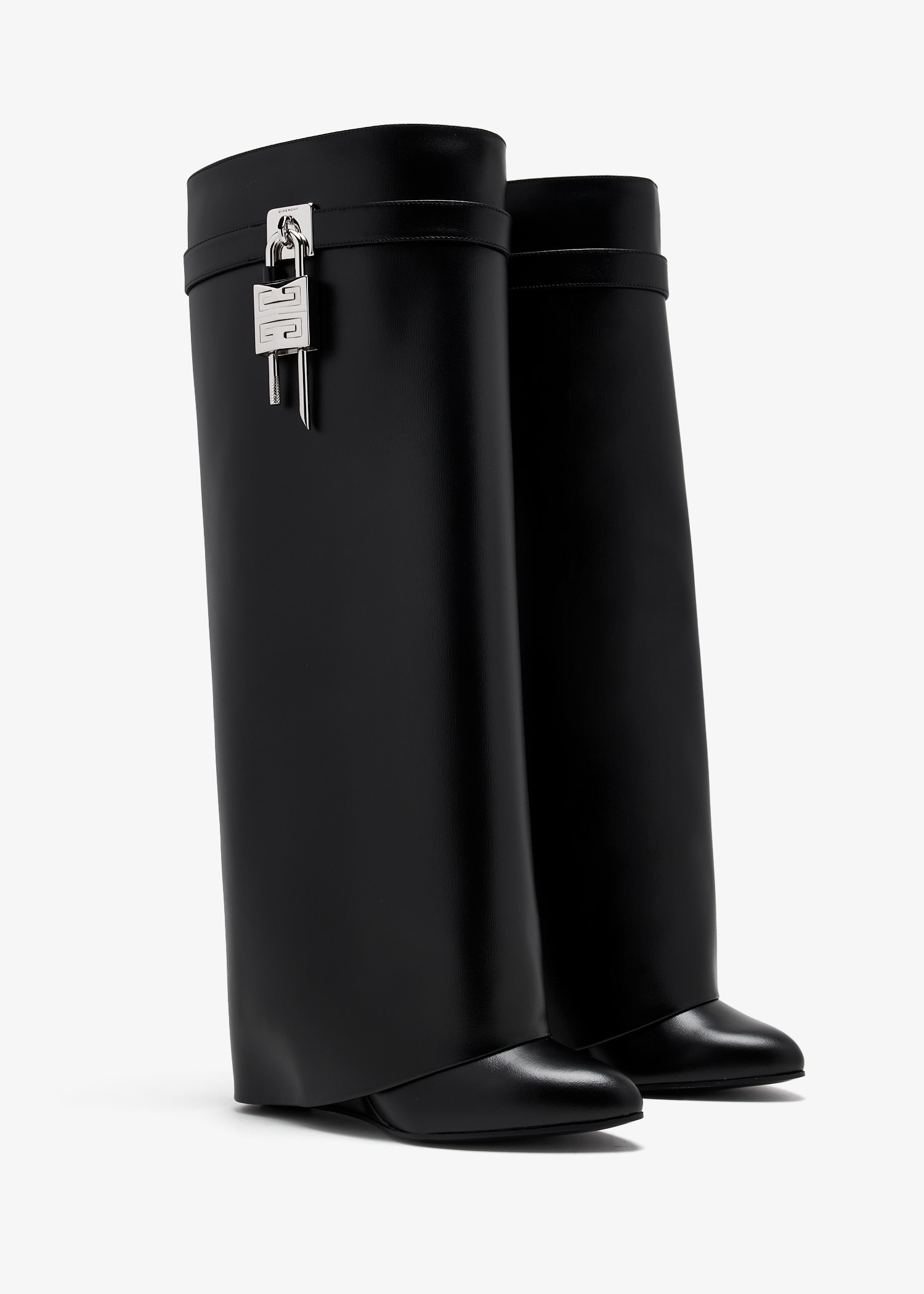 Givenchy Shark Lock pant boots for Women - Black in UAE | Level Shoes