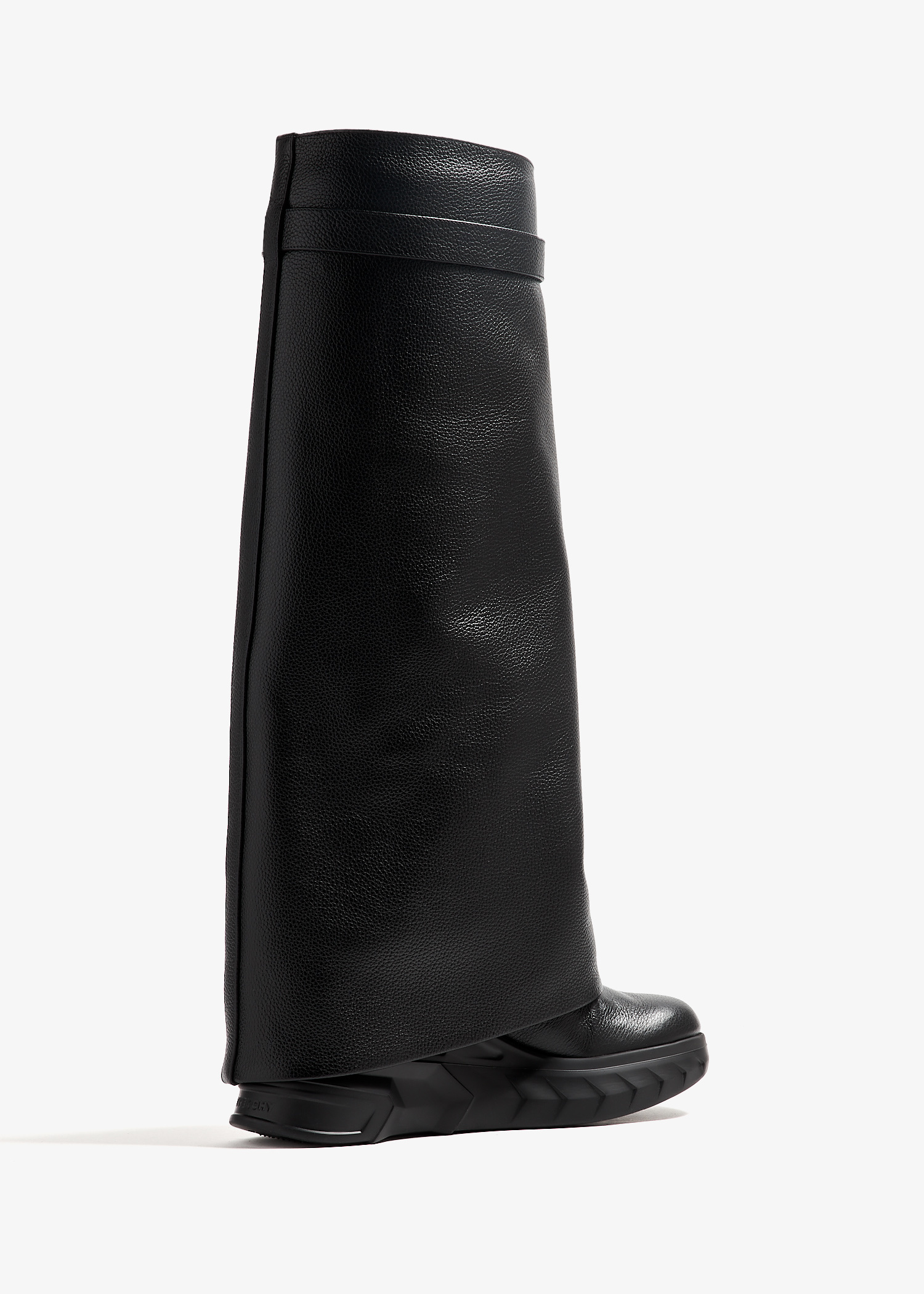 Givenchy Shark Lock Biker boots for Women - Black in UAE | Level Shoes