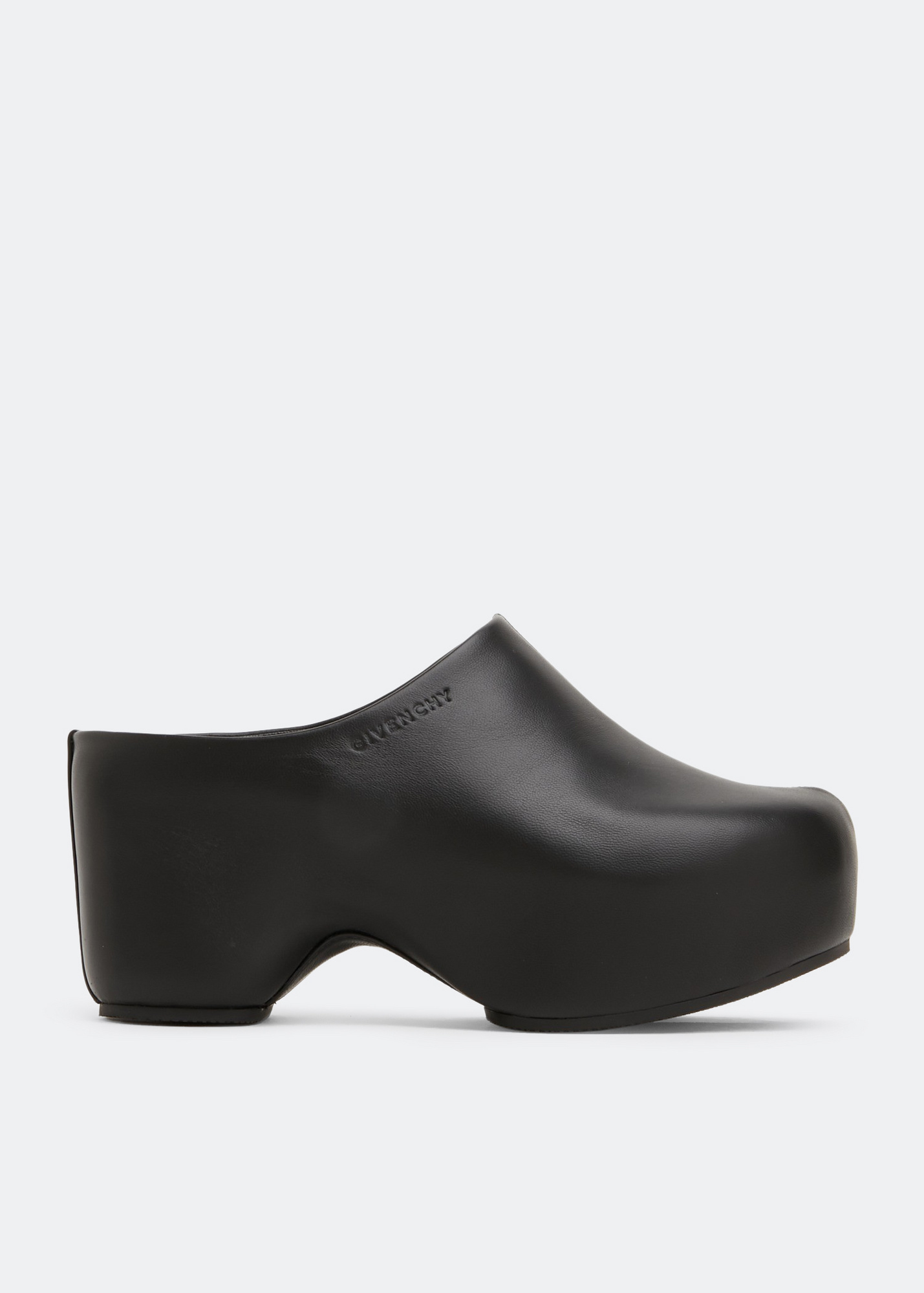 Givenchy G Leather Clogs Low Givenchy Leather clogs - Black - Women|BEZ00SE1DE001 | thebs.com main image 4