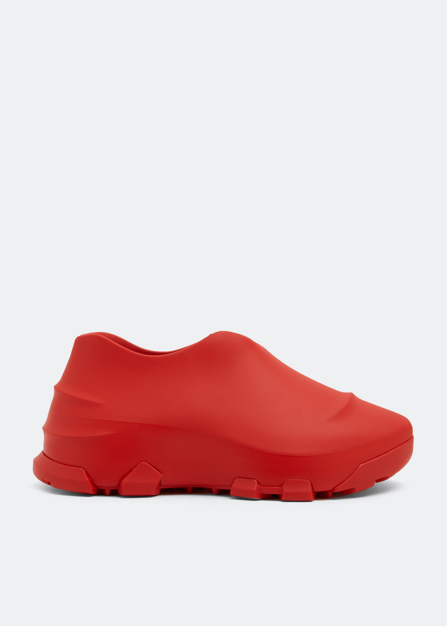 Givenchy Monumental mallow rubber sneakers for Men - Red in USA