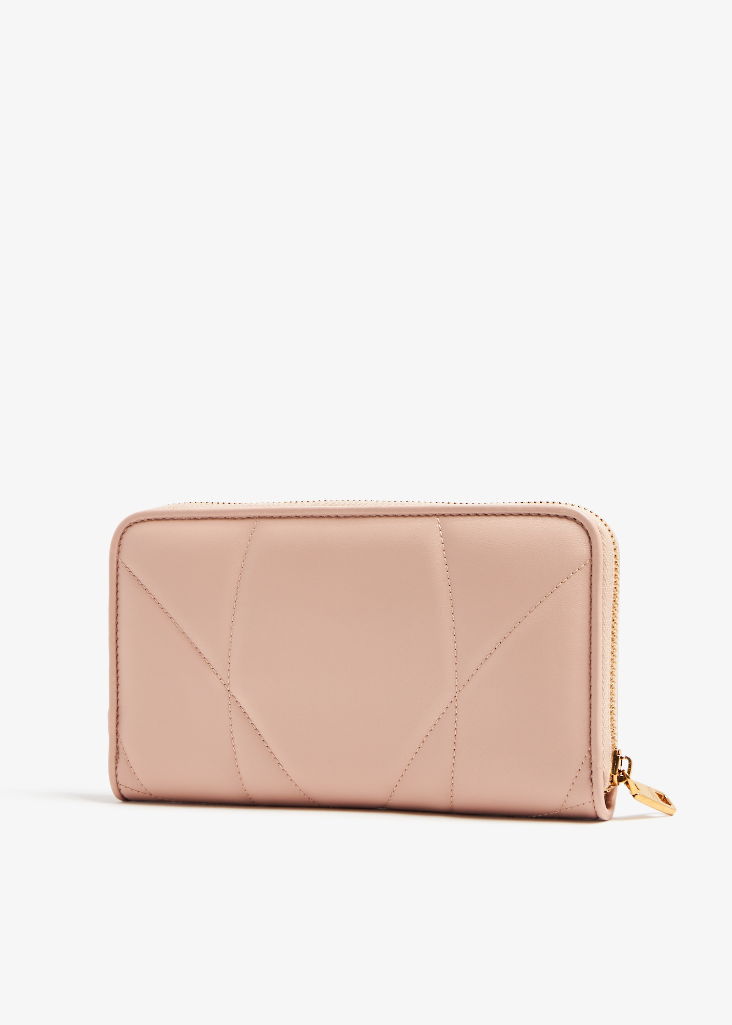 Dolce&Gabbana Devotion zip-around wallet for Women - Pink in