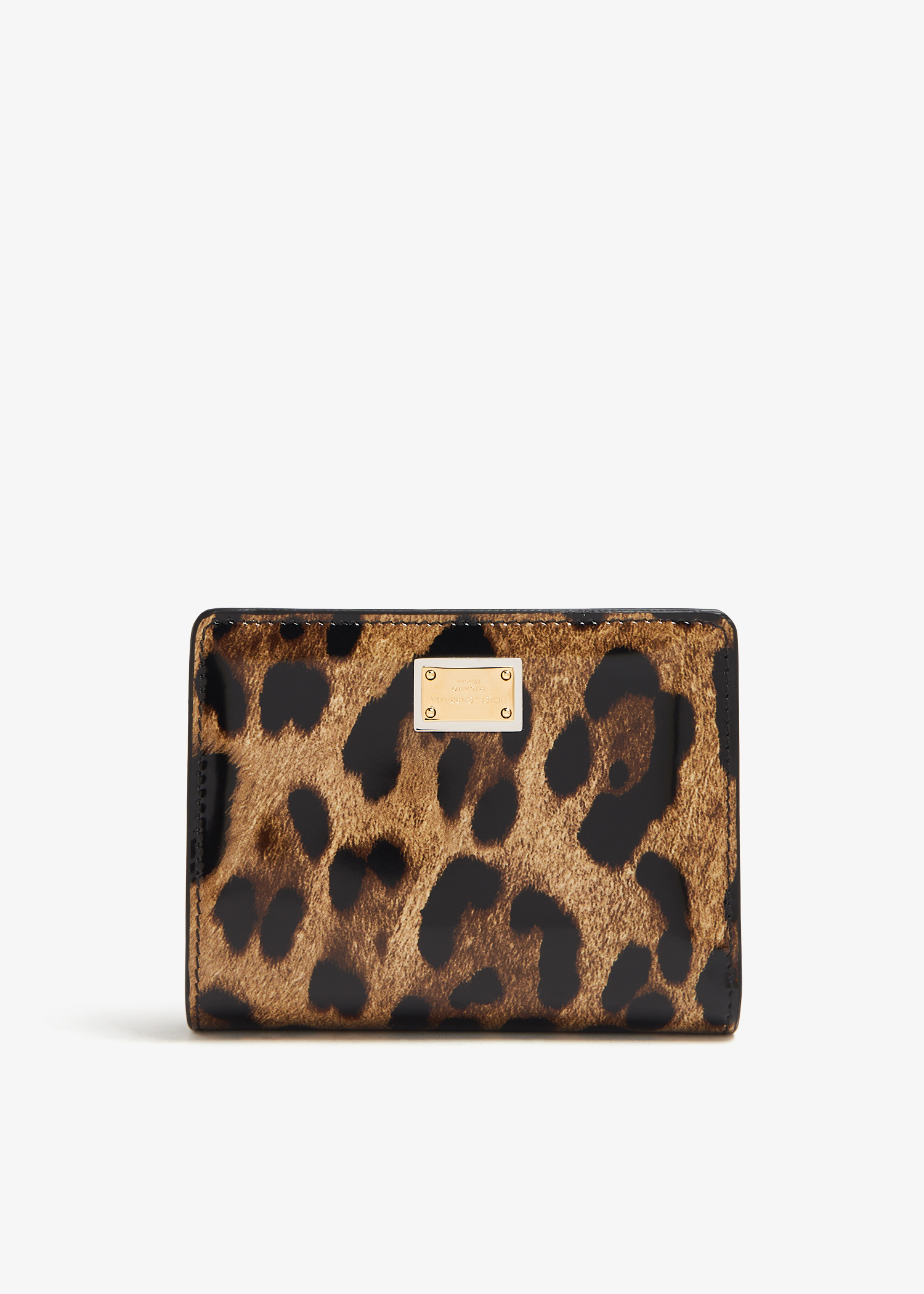 Dolce&Gabbana KIM Leopard print wallet for Women - Animal