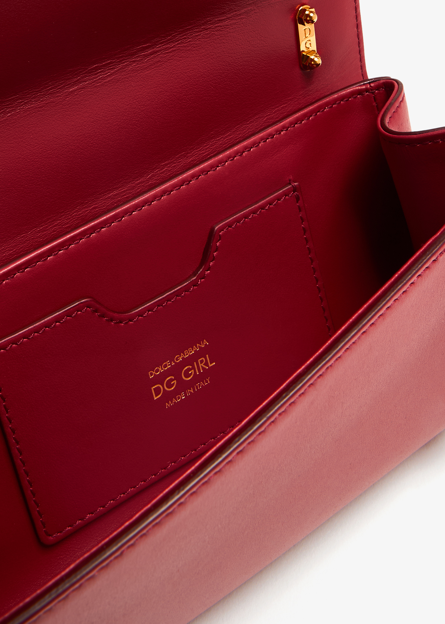 【DOLCE&GABBANA】DG Girls フォーンバッグ カーフスキン レッド Dolce & Gabbana Calfskin Dg Girls Phone Bag in Red | Lyst
