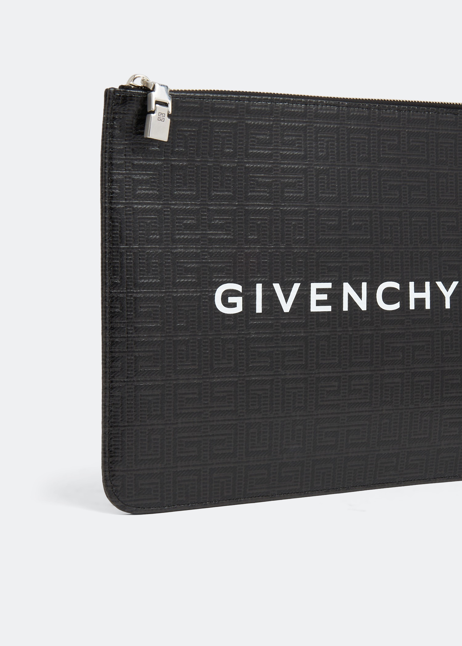 Givenchy 4G zipped pouch for Men - Black in UAE | Level Shoes