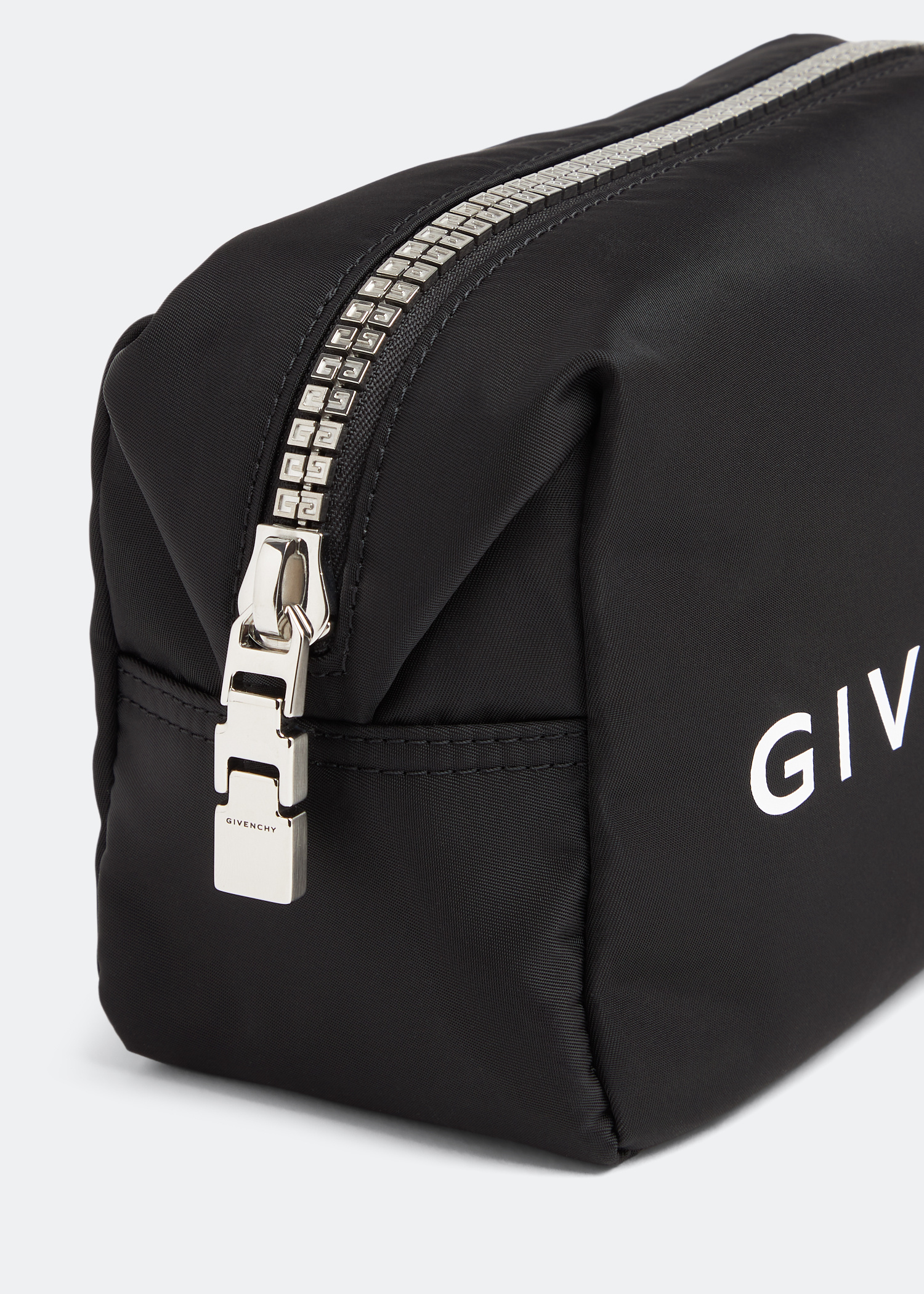Givenchy G-zip toiletry pouch for Men - Black in USA | Level Shoes