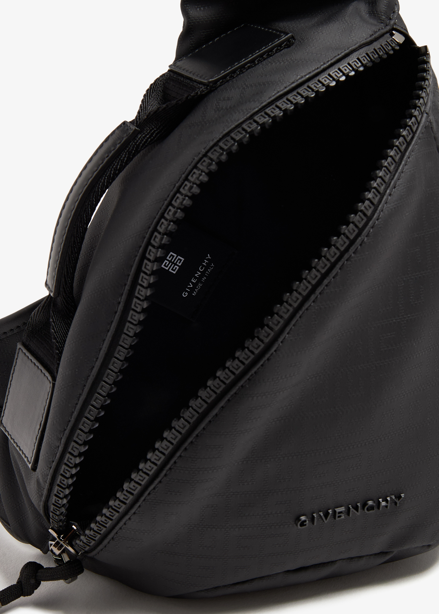 Givenchy Small G-Zip Triangle bag for Men - Black in UAE