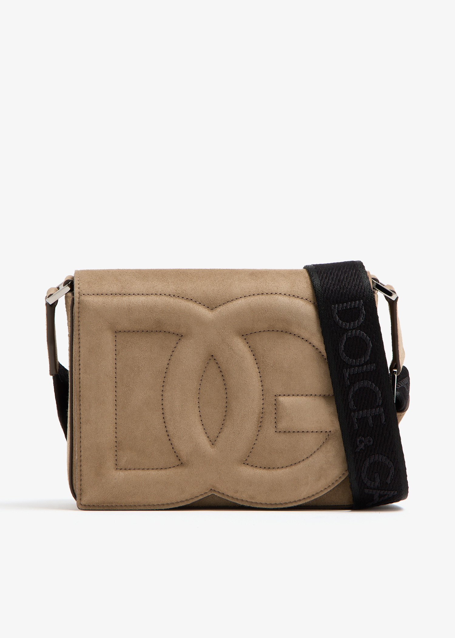 Dolce&Gabbana DG logo messenger bag for Men - Brown in KSA 