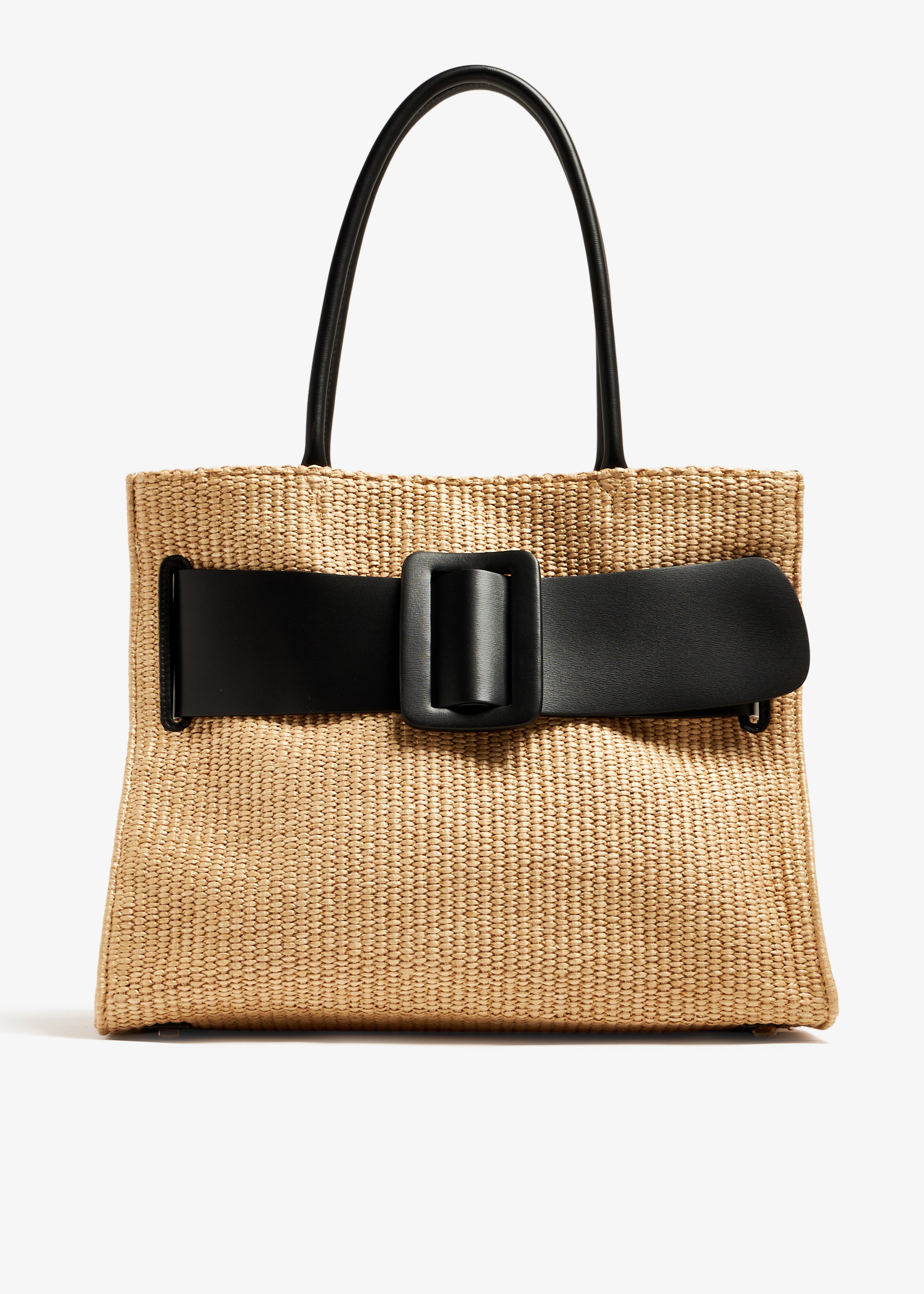 BOYY Bobby Soft raffia bag for Women - Beige in UAE | Level
