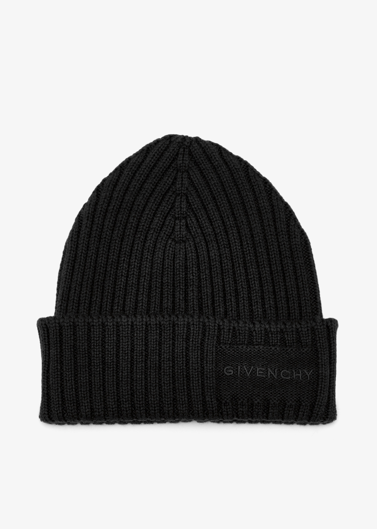 Givenchy Small Rib-knit beanie hat for Men - Black in UAE | Level