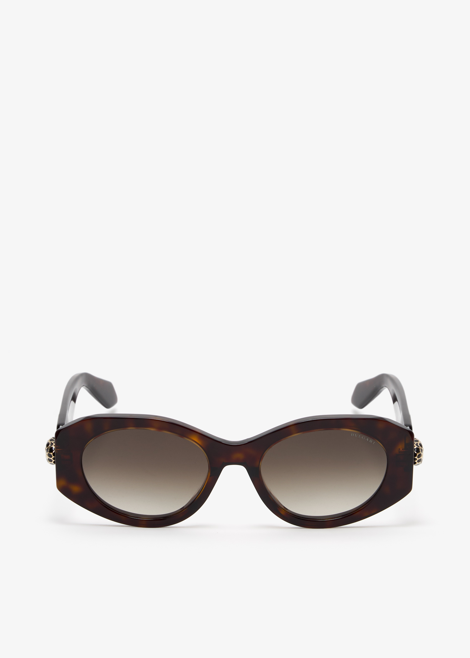 BVLGARI Serpenti Forever oval sunglasses for Women - Brown 