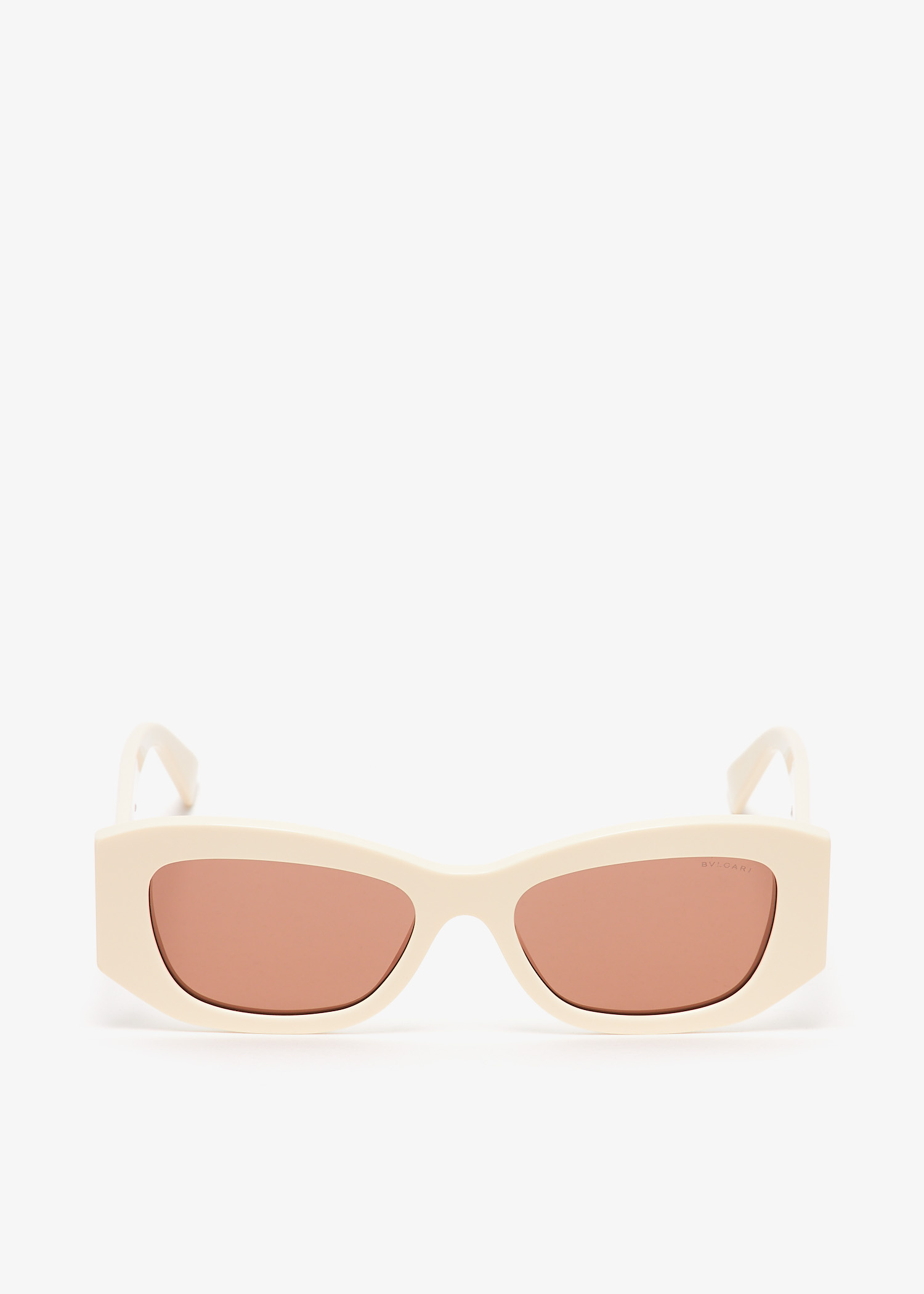 BVLGARI Bvlgari Roma geometric sunglasses for Women - White  display picture 1