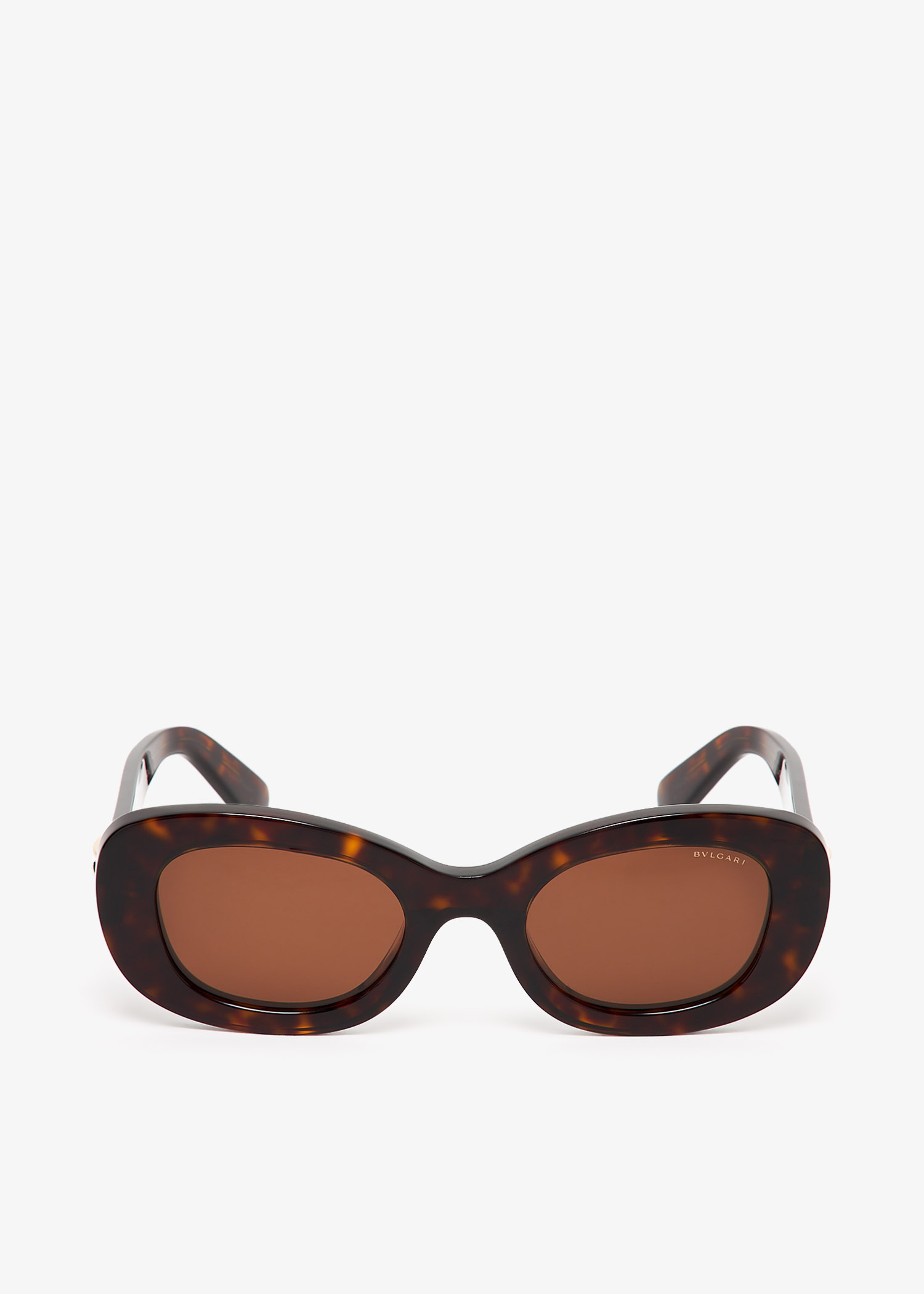 BVLGARI B.zero1 oval sunglasses for Women - Brown in UAE