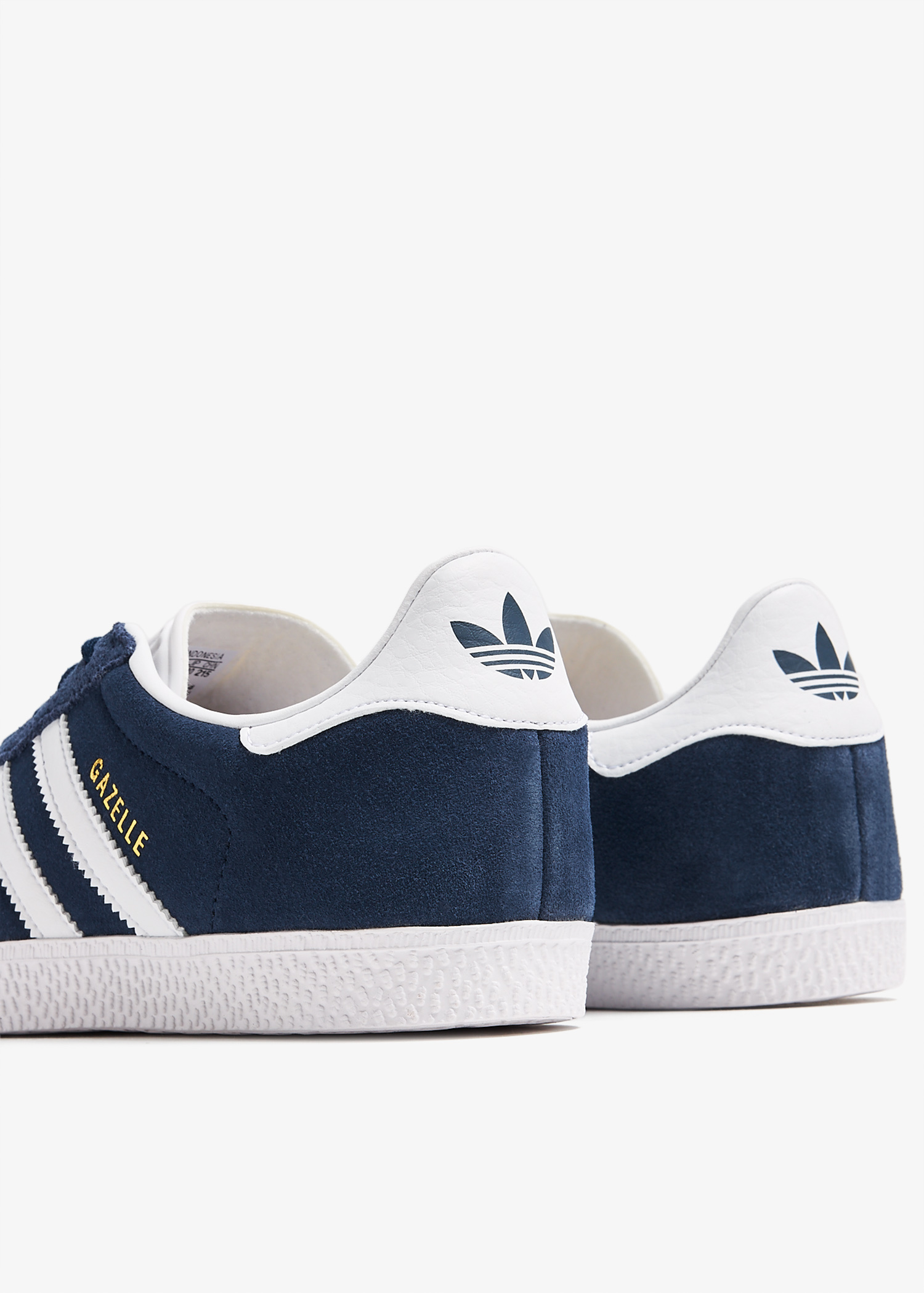 adidas gazelle silver green womens adidas Gazelle Shoes - Navy main image 0