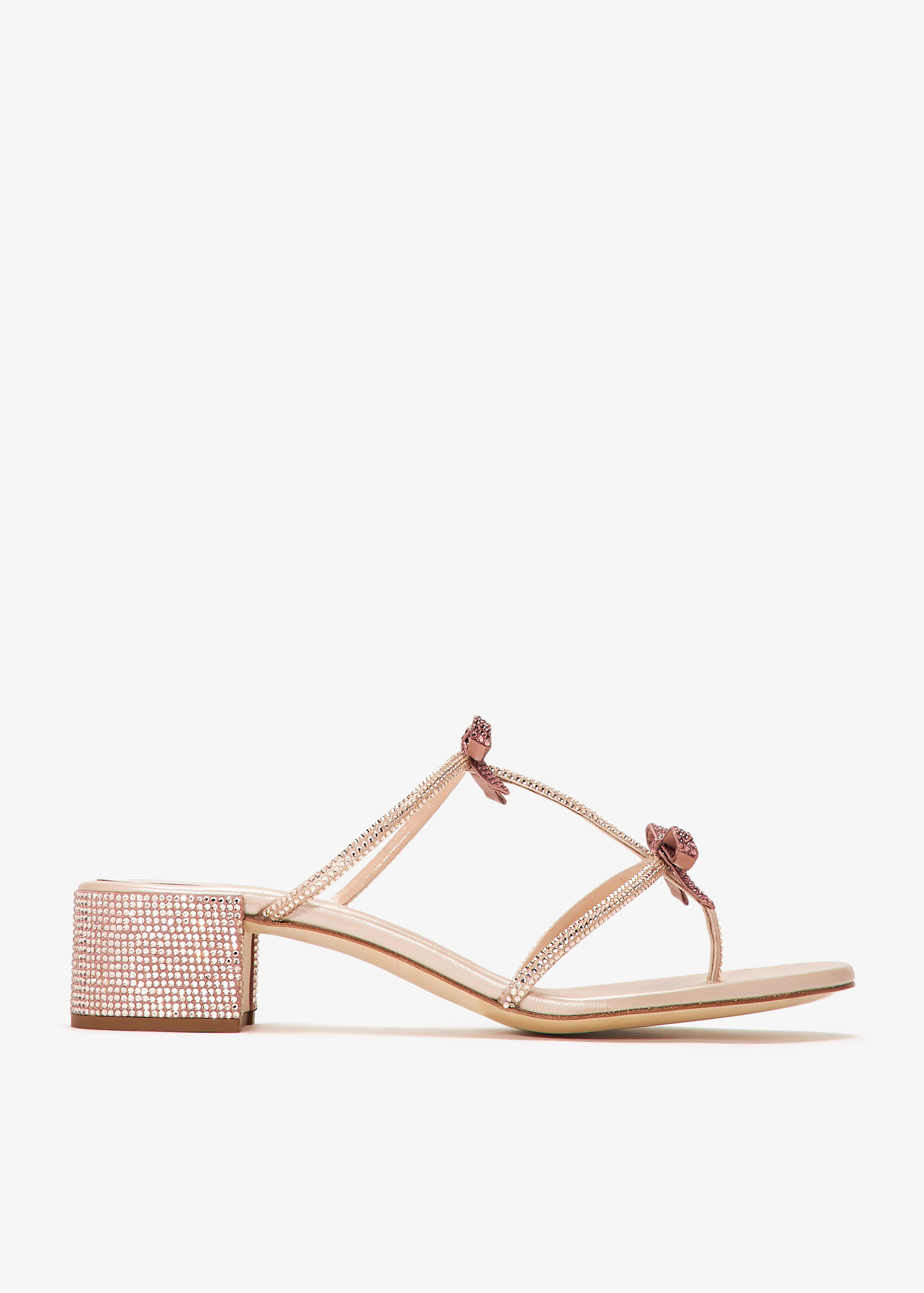 René Caovilla Caterina sandals for Women - Beige in UAE