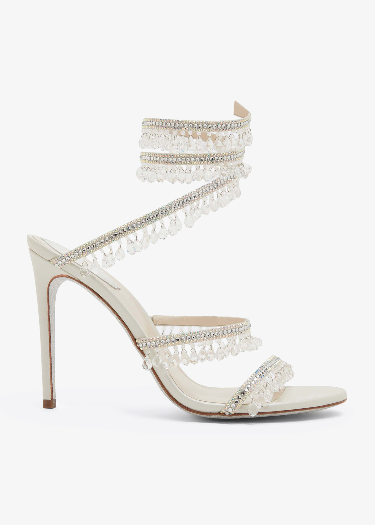 Rene’ Caovilla Crystal Sandals René Caovilla Chandelier crystal sandals for Women - White
