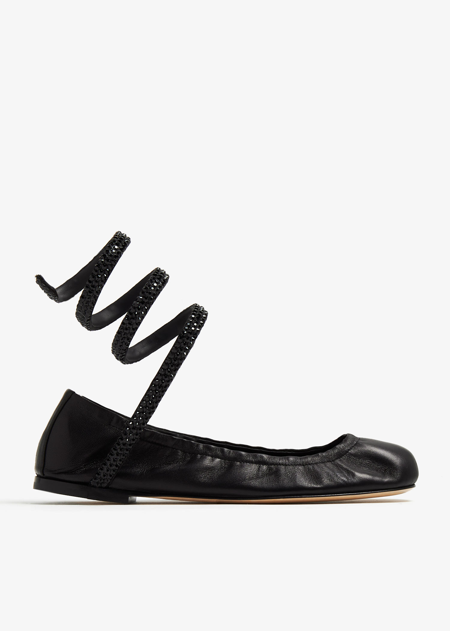 René Caovilla Cleo ballerinas for Women - Black in UAE