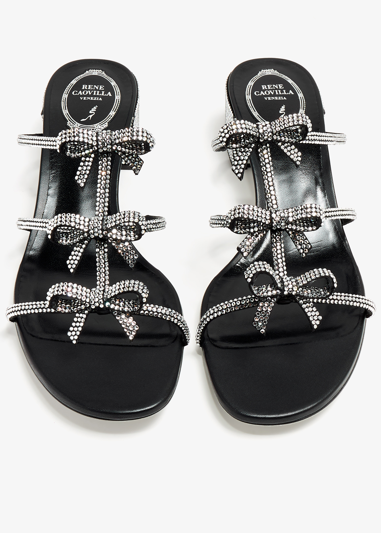René Caovilla Caterina sandals for Women - Black in UAE
