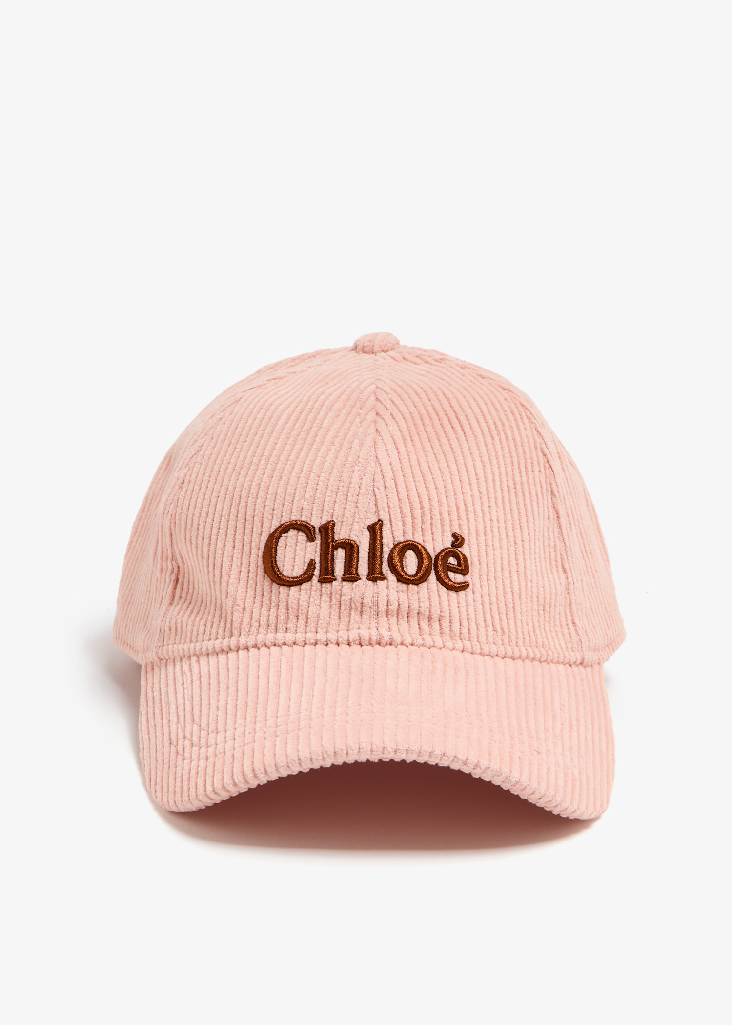 Chloé Logo-embroidered baseball cap for Girl - Pink in USA | Level