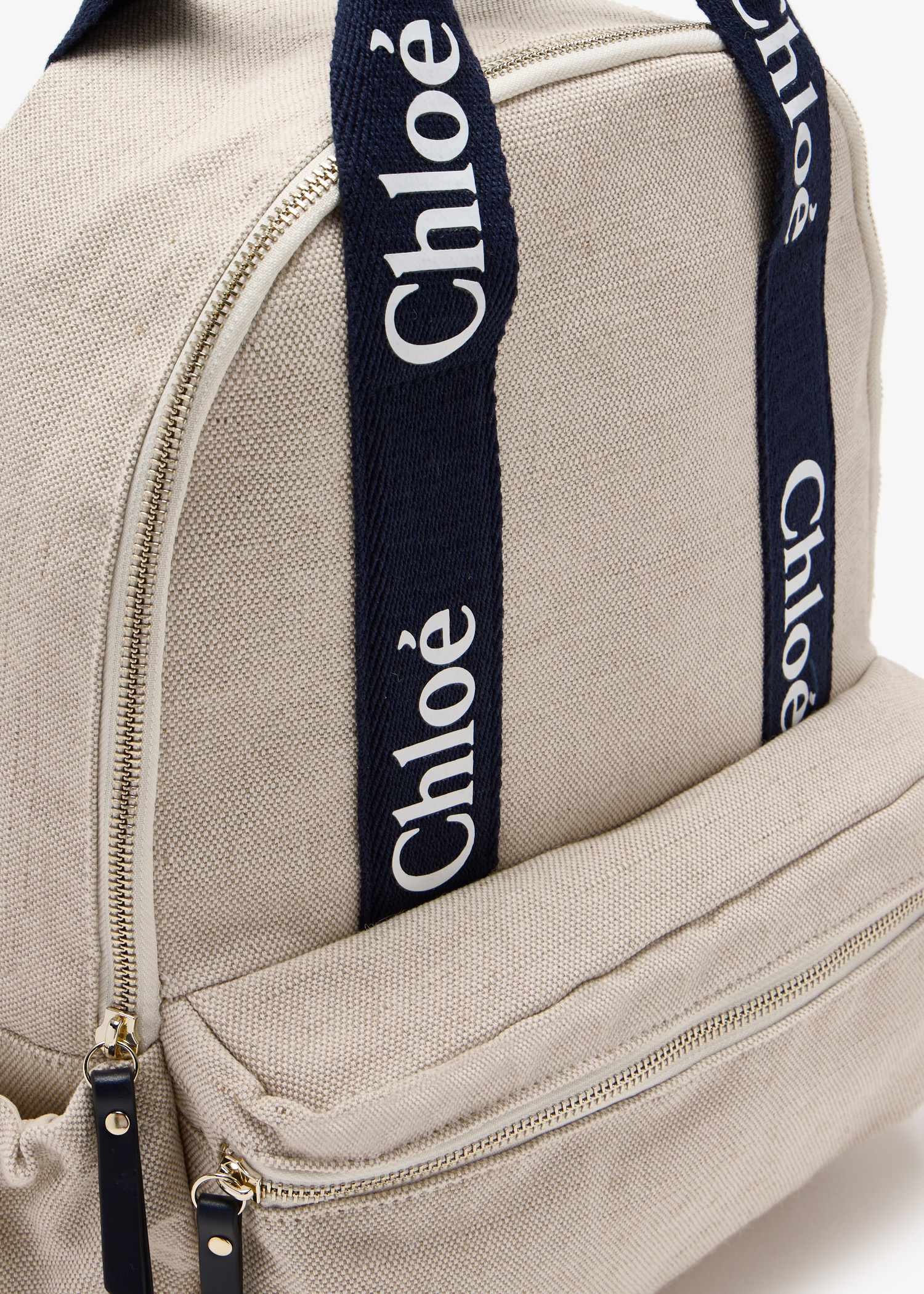 Chloé Canvas backpack for Girl - Beige in UAE | Level Shoes
