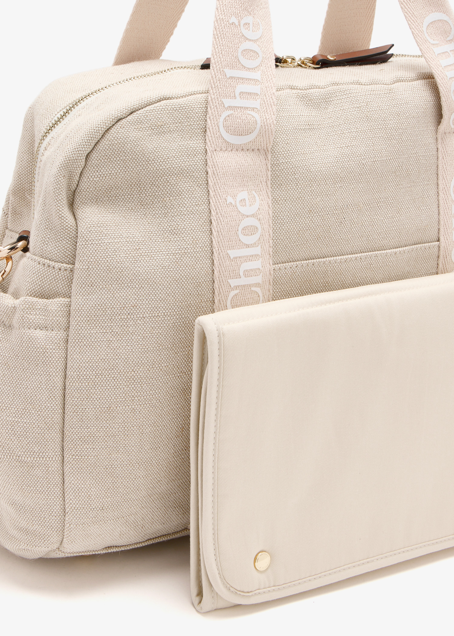 Chloé Cotton changing bag for Girl - Beige in Qatar | Level
