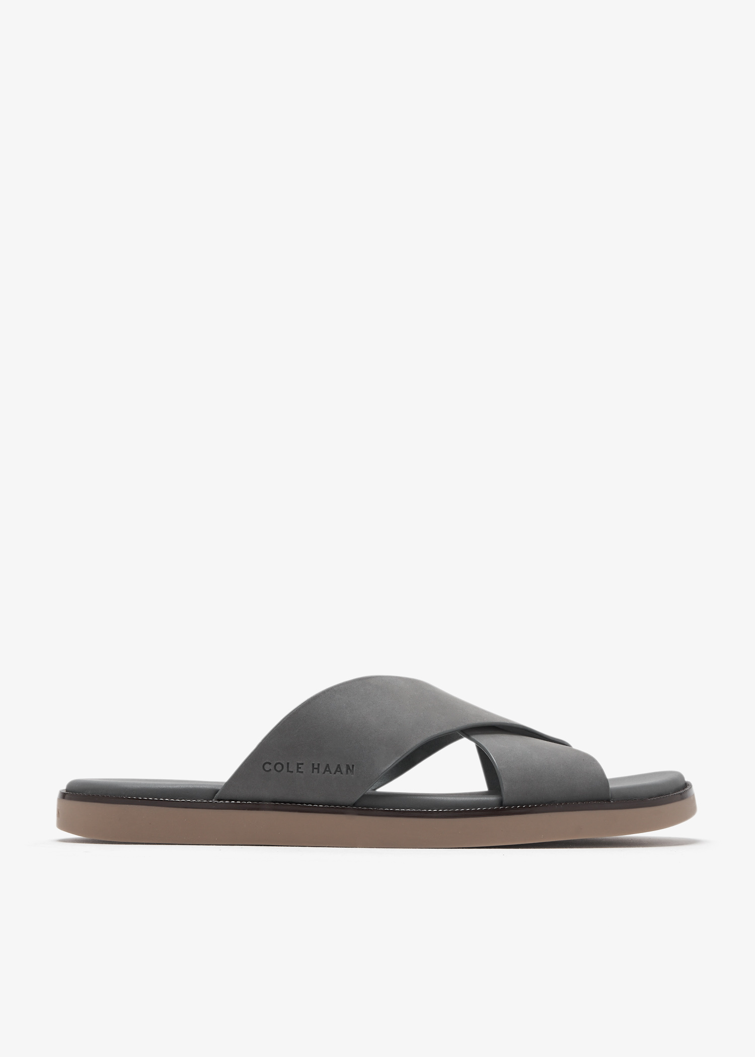 靴 COLE HAAN NANTUCKET CROSS SN 11 M Men's Nantucket Cross Strap Sandals in Beige Or Khaki | Cole
