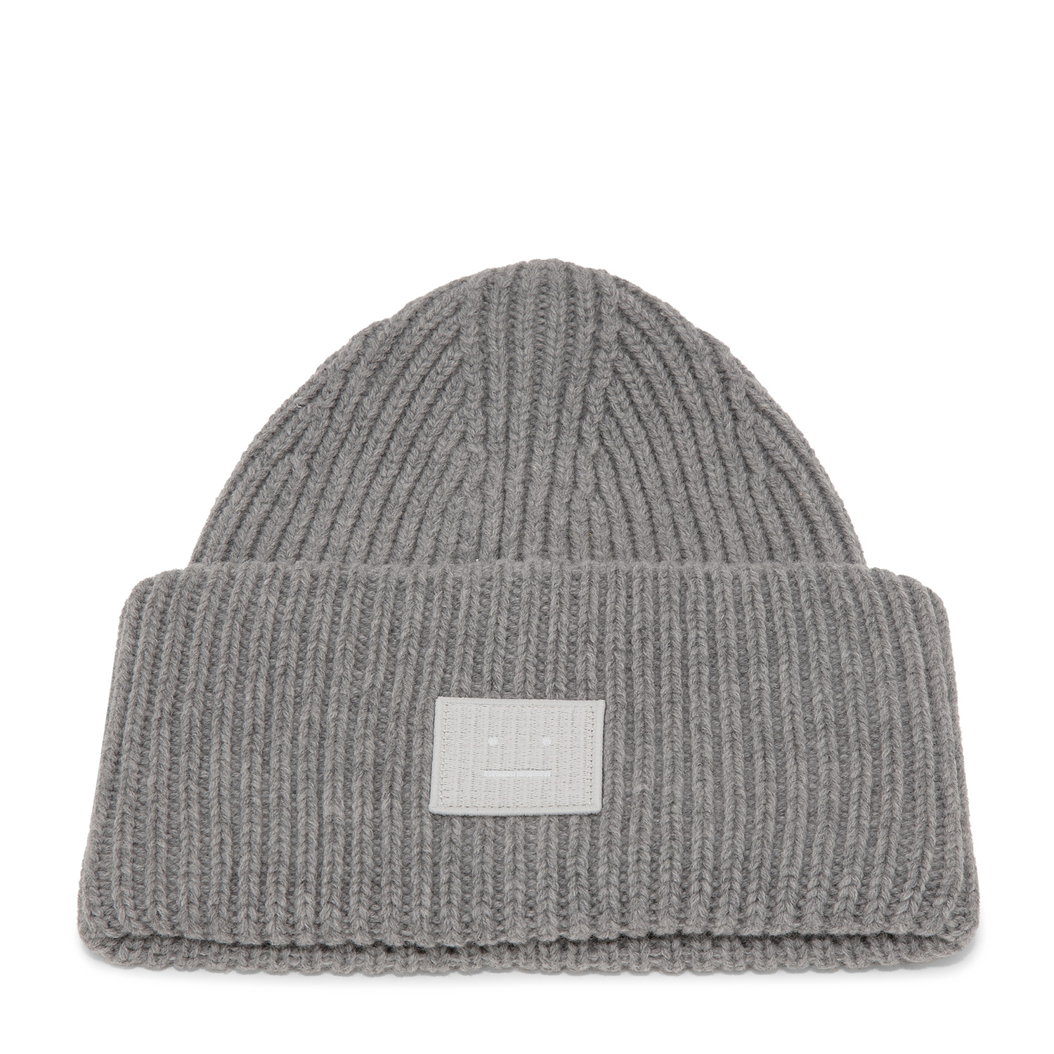 The Ennoy Professional「KNIT CAP(GRAY)」 Acne Studios Rib knit beanie hat for Men - Grey in USA | Level Shoes