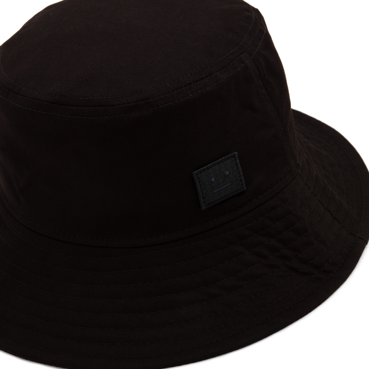 Acne Studios Logo bucket hat for Men - Black in UAE | Level